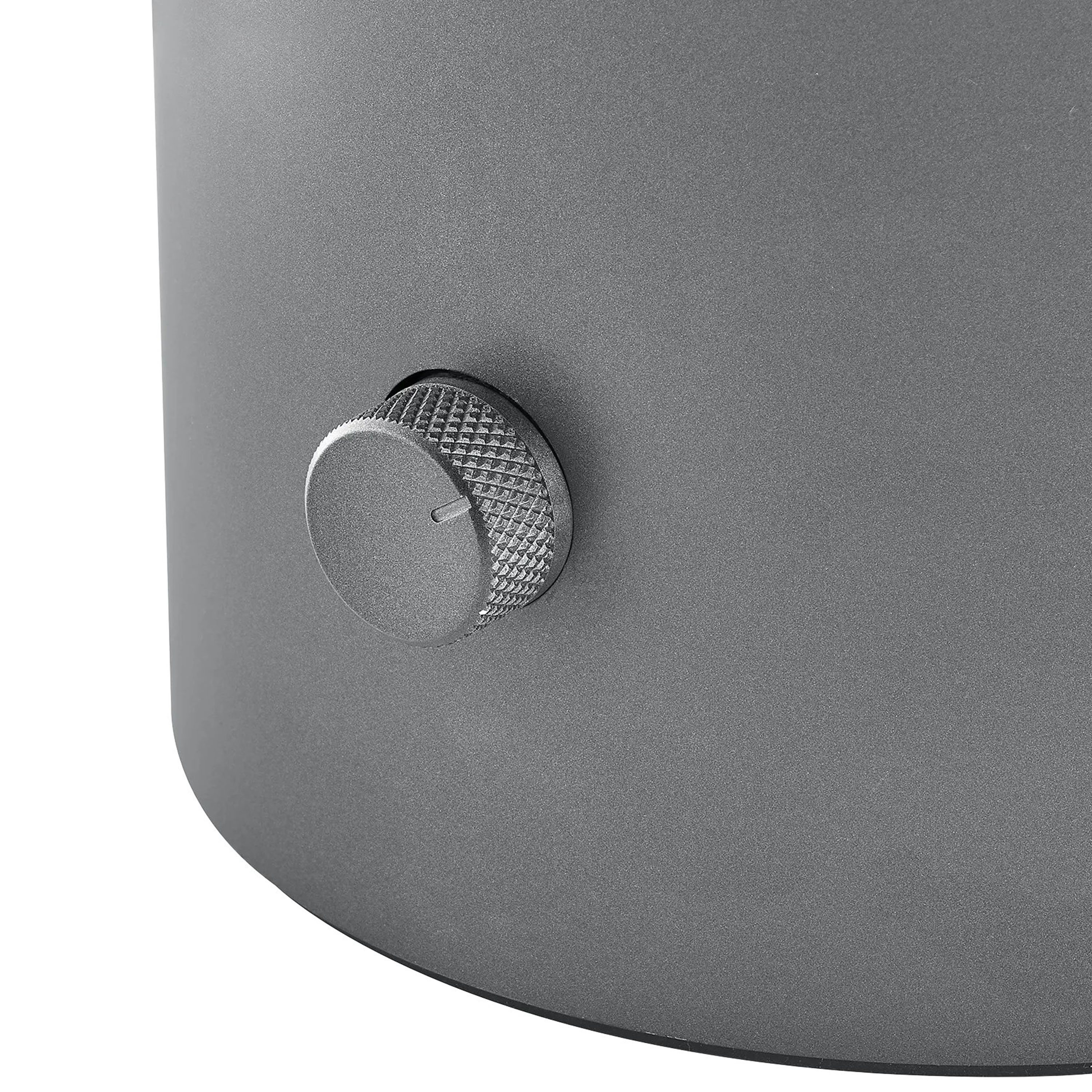 Blomus Iris Bordlampe Gunmetal/White 32cm