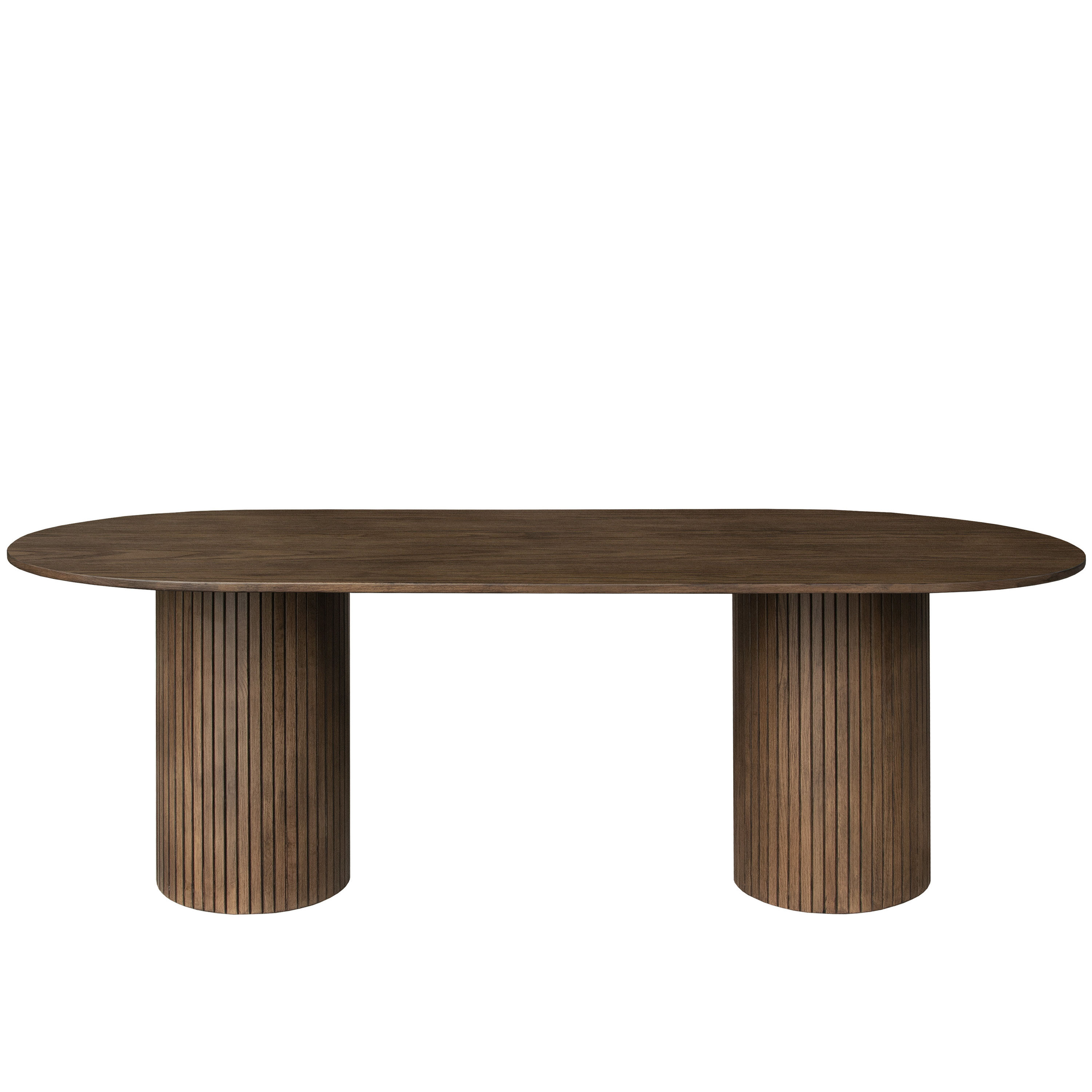 Adele Spisebord Brunbeiset 220x100