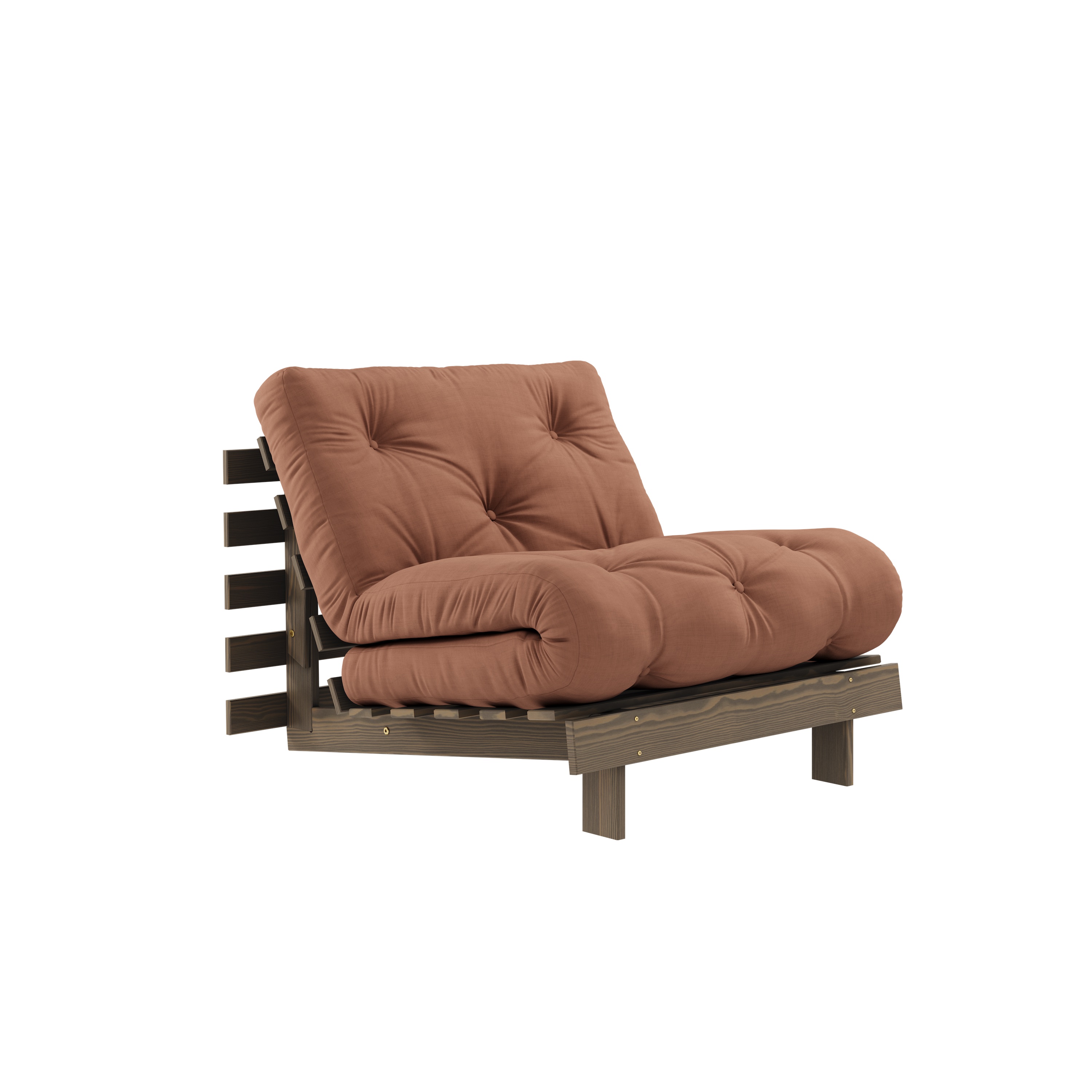 Karup Design - Roots Schlafsessel Braun/Lehm Braun 90cm - Schlafsofa