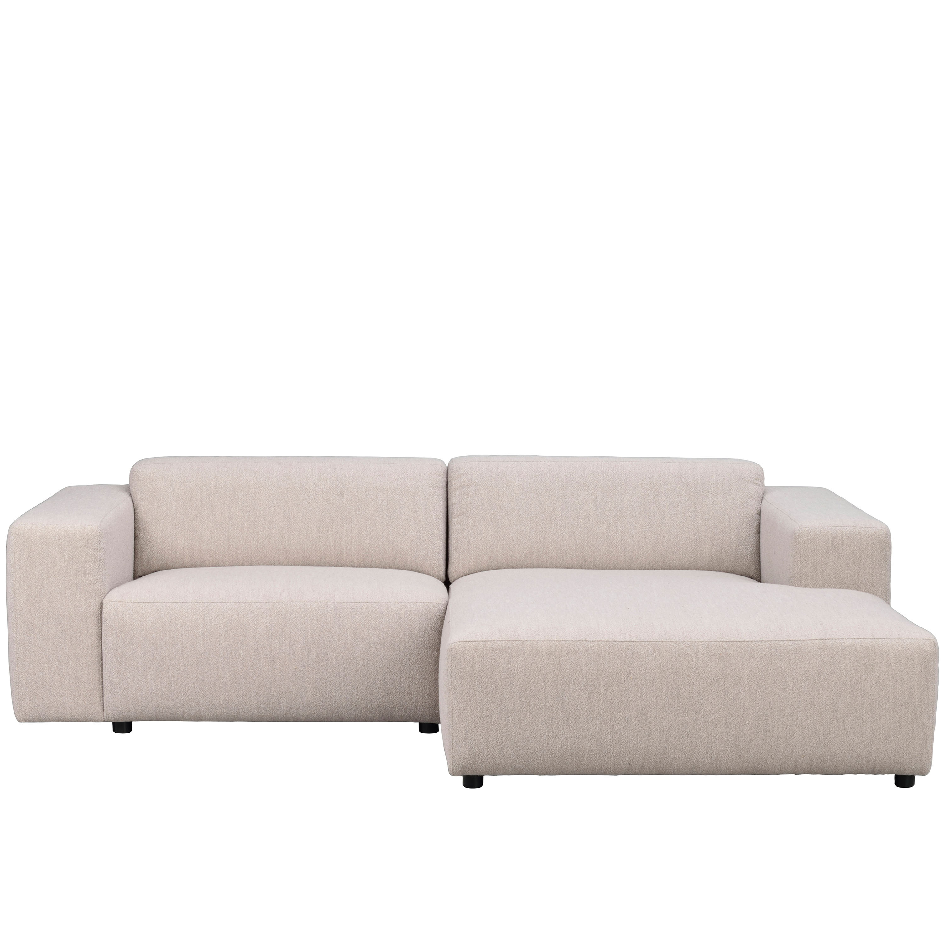 Willard 3-sits Soffa Schäslong Höger Ljusbeige