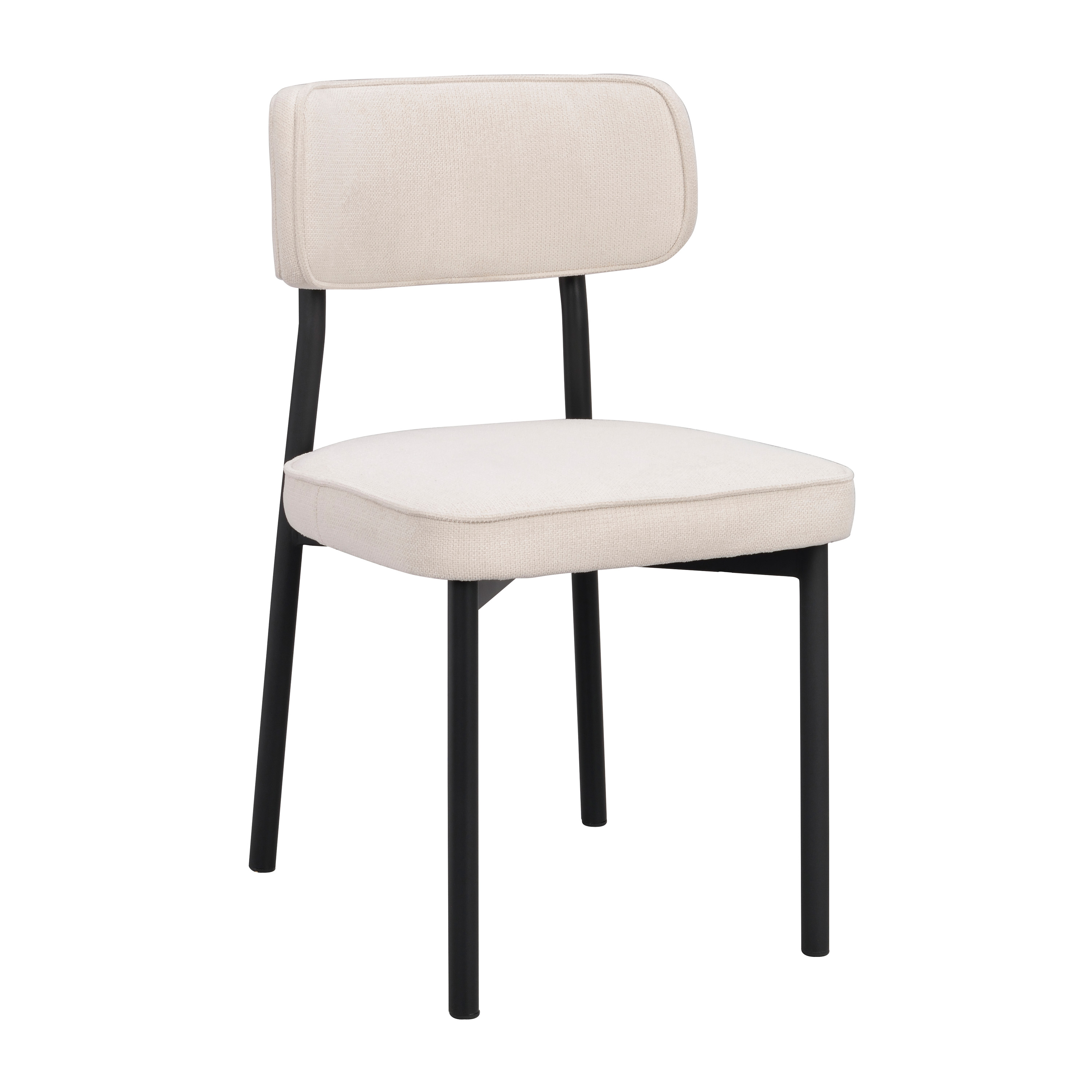 Paisley Matstol Beige/Svart