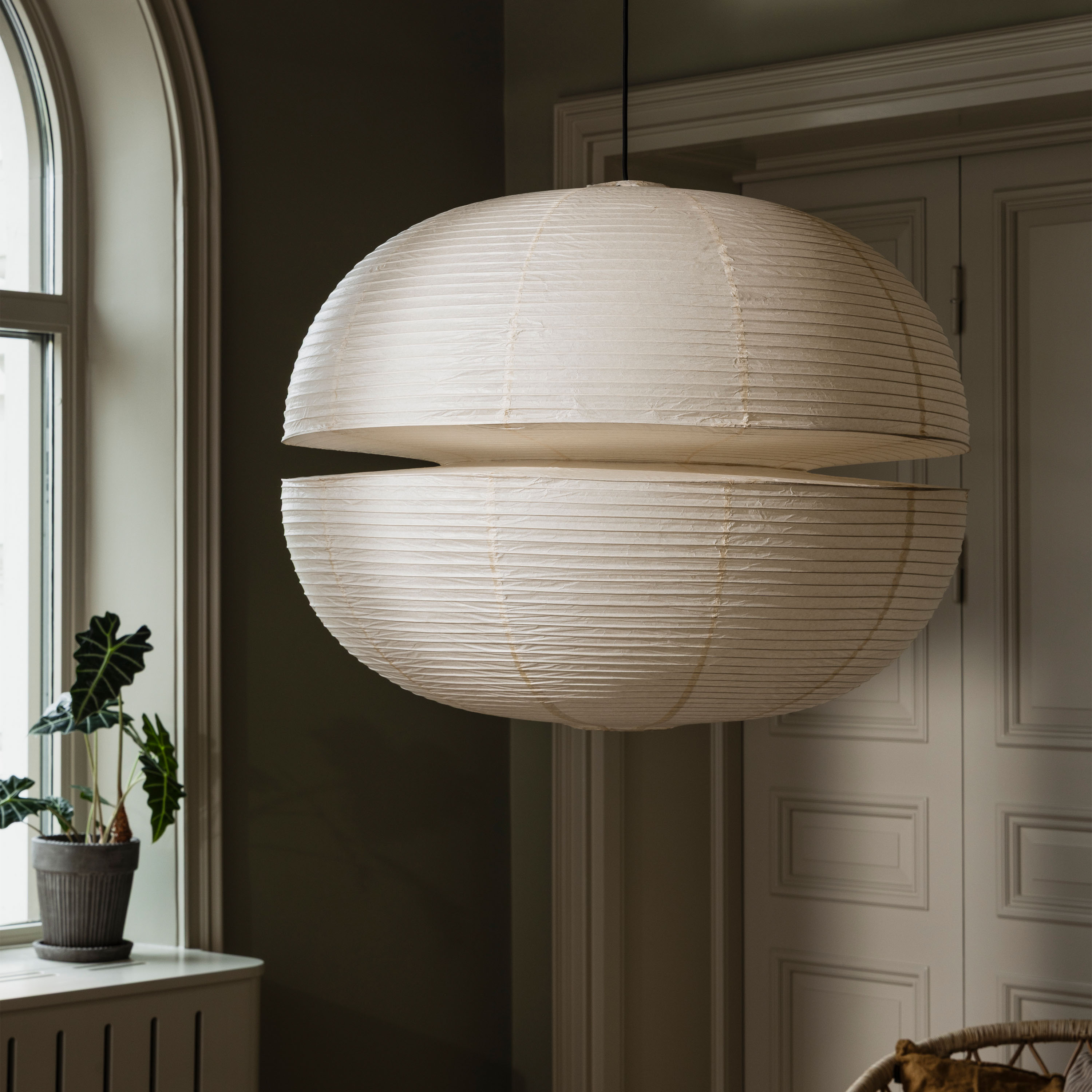 Globen Lighting Mela Lampeskjerm Beige 80cm