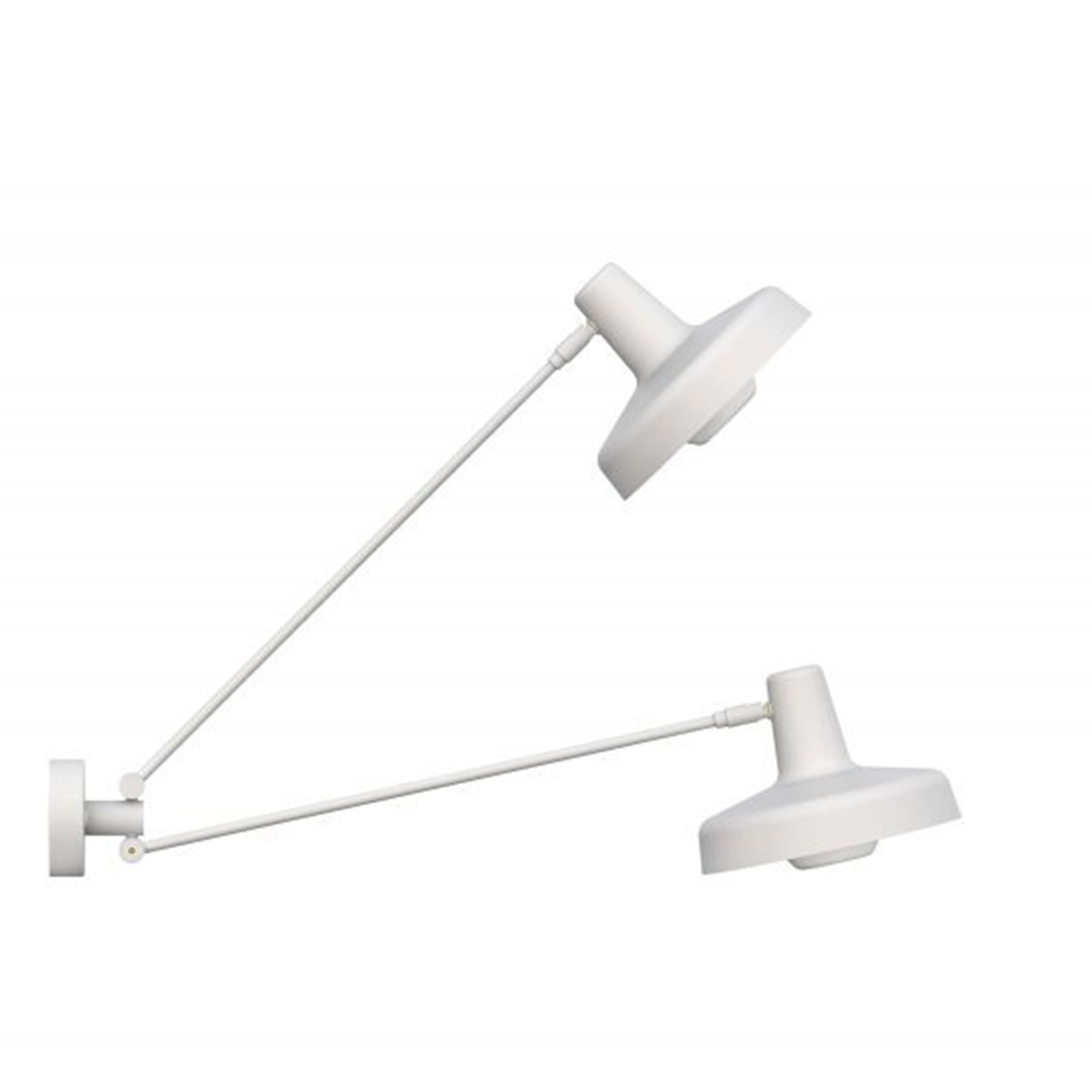 Grupa - Arigato Vägglampa Palace Double White - Svart