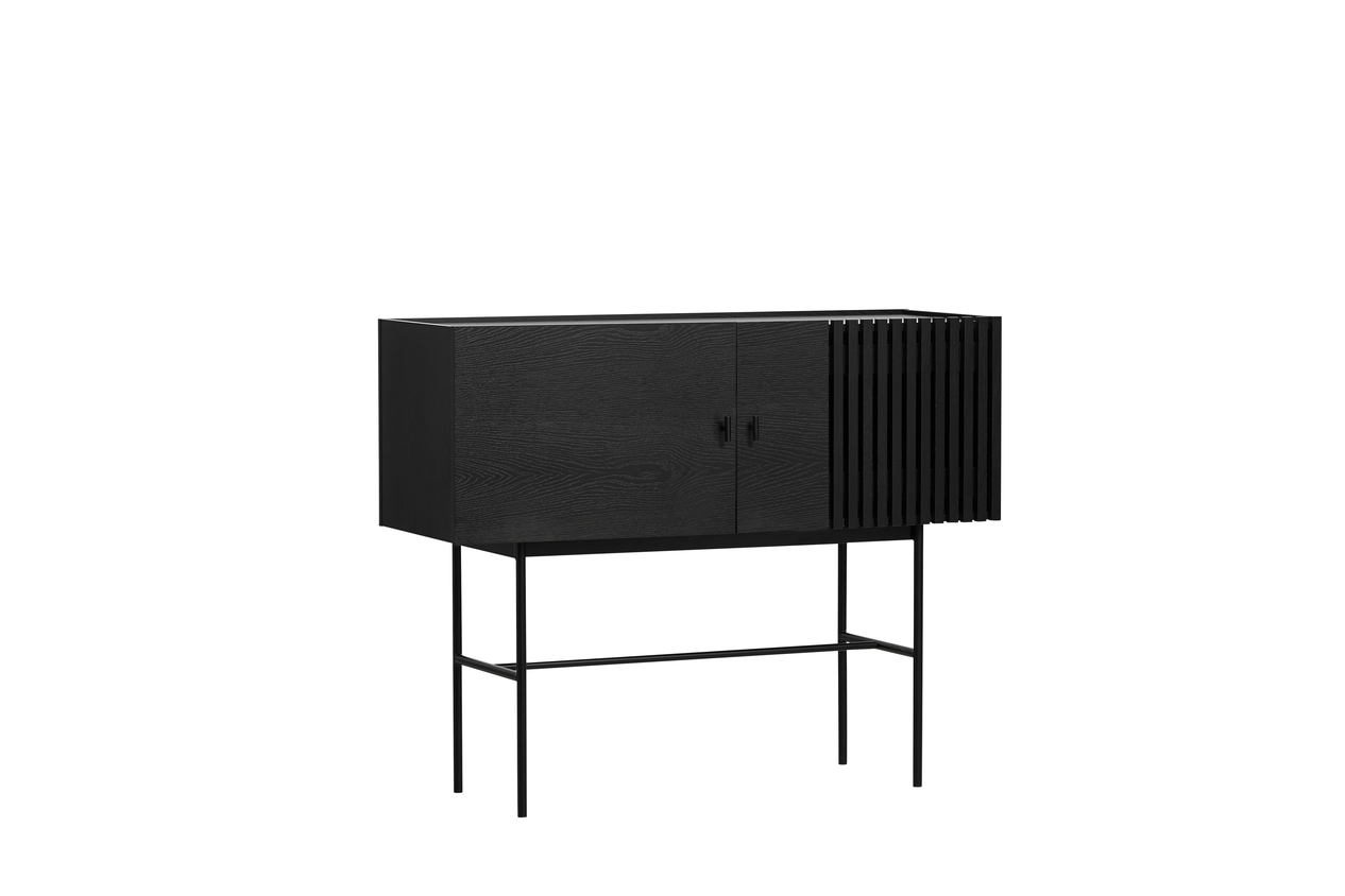 Array Sideboard Black 120cm