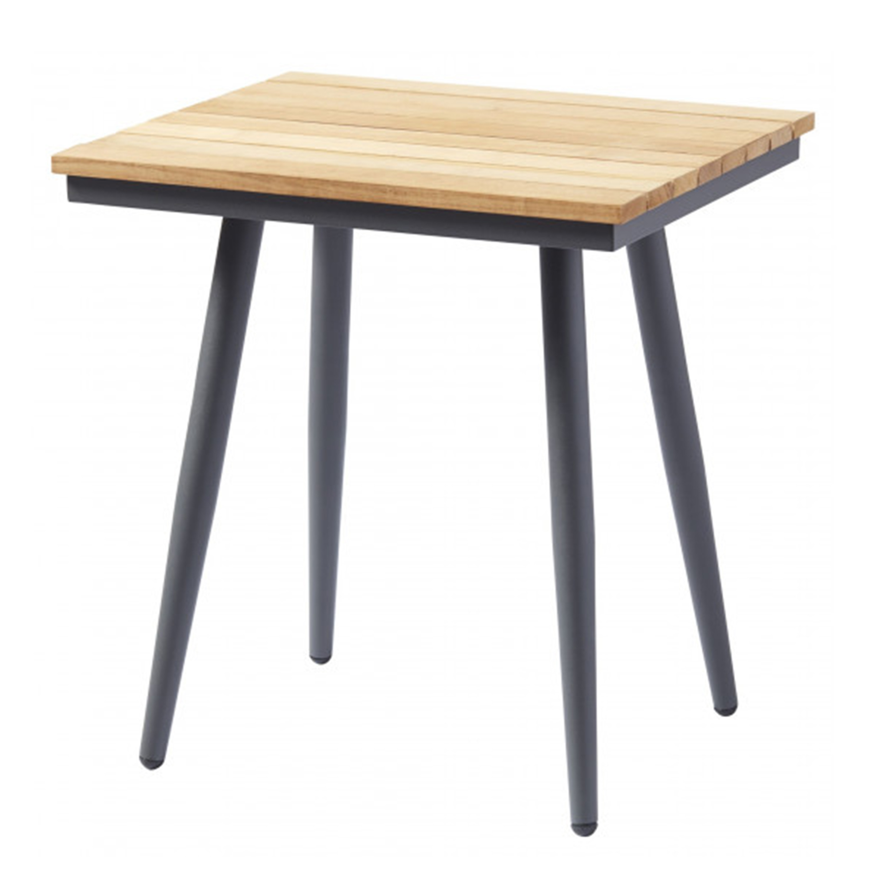 Rio Sidobord Anthracite/Teak 50x45