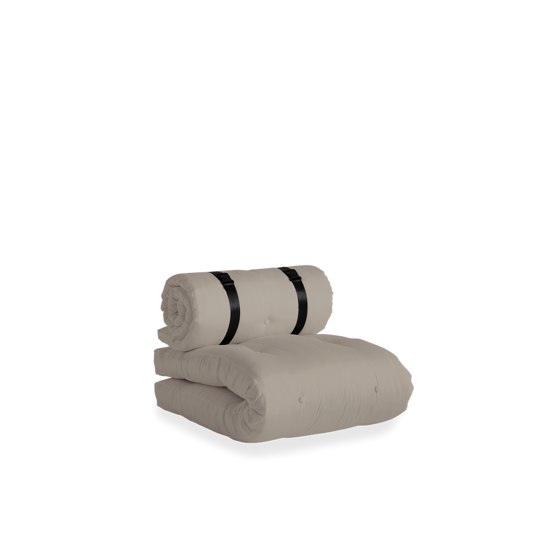 Karup Design - Buckle-Up Outdoor-Loungematratze Beige - Outdoor Sitzpuff