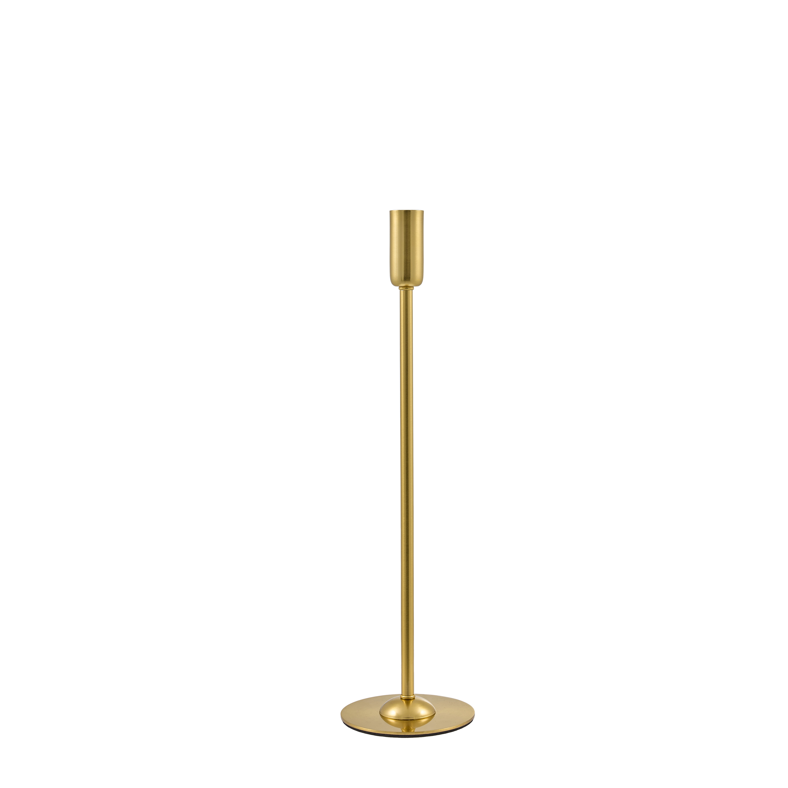Iris Lampfot Brushed Brass 45cm