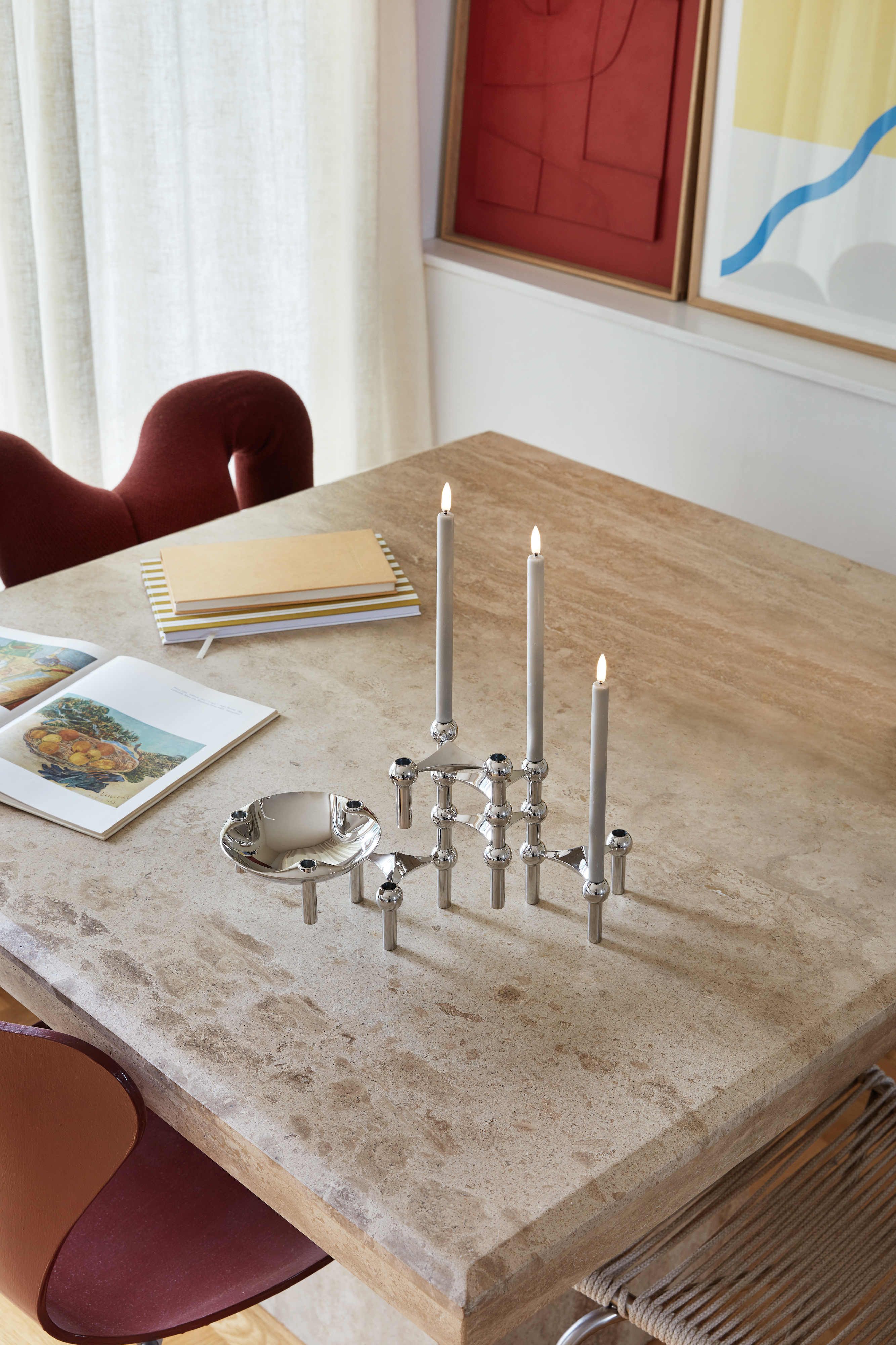 Stoff STOFF Nagel Skål Chrome