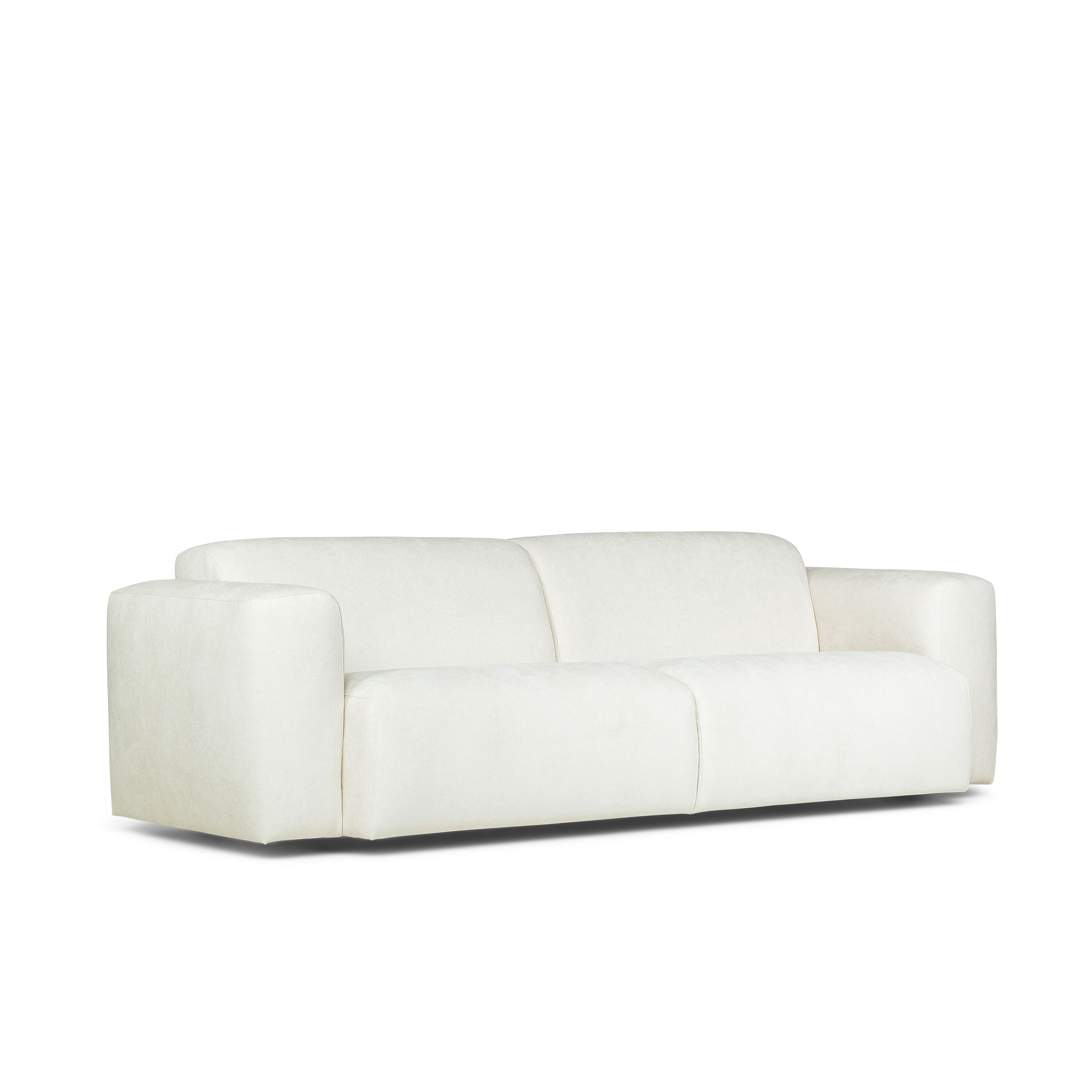 Sleepo Collection Mila 3-sits Soffa Creme 260cm