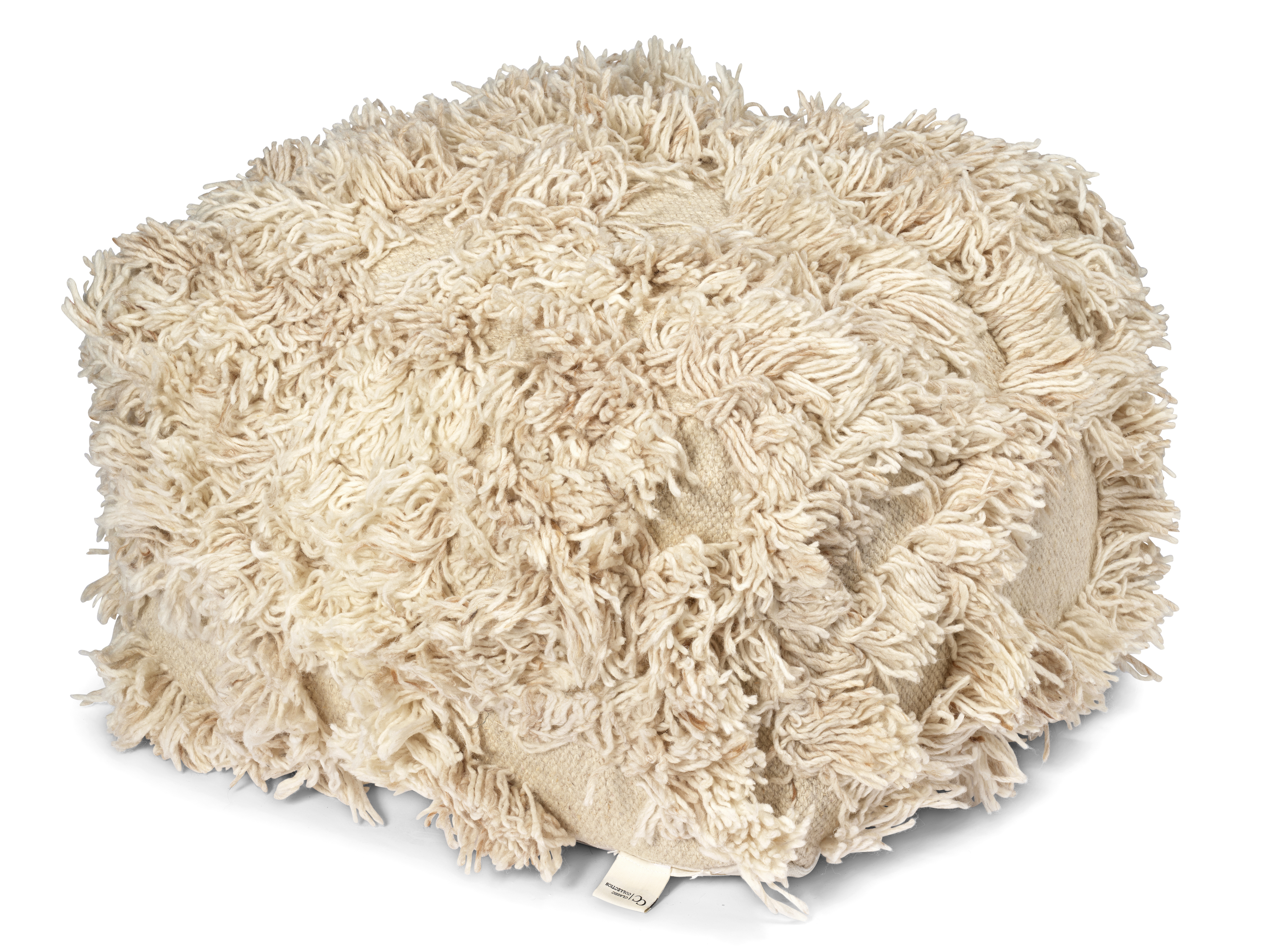 Classic Collection - Rio Sittepuff Beige 55x55 - Puffer