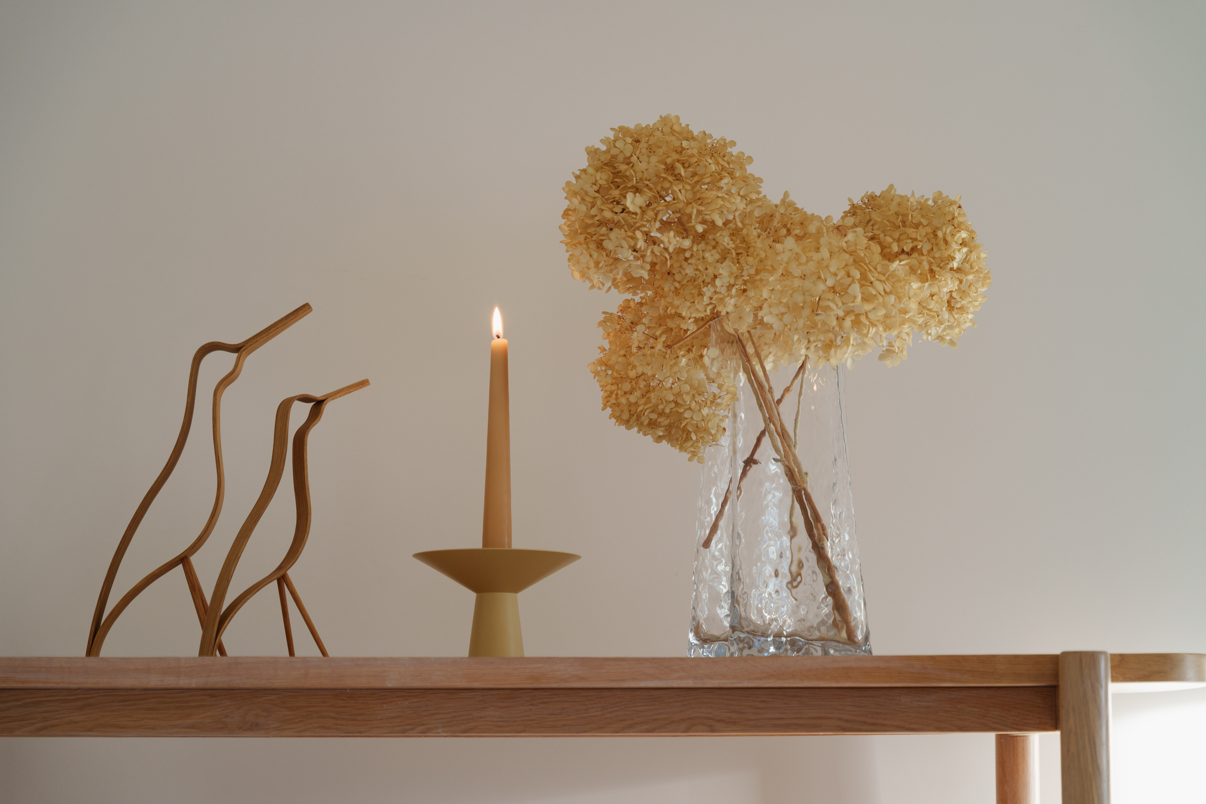 Cooee Design Woody Bird High Dekoration Oak 32cm