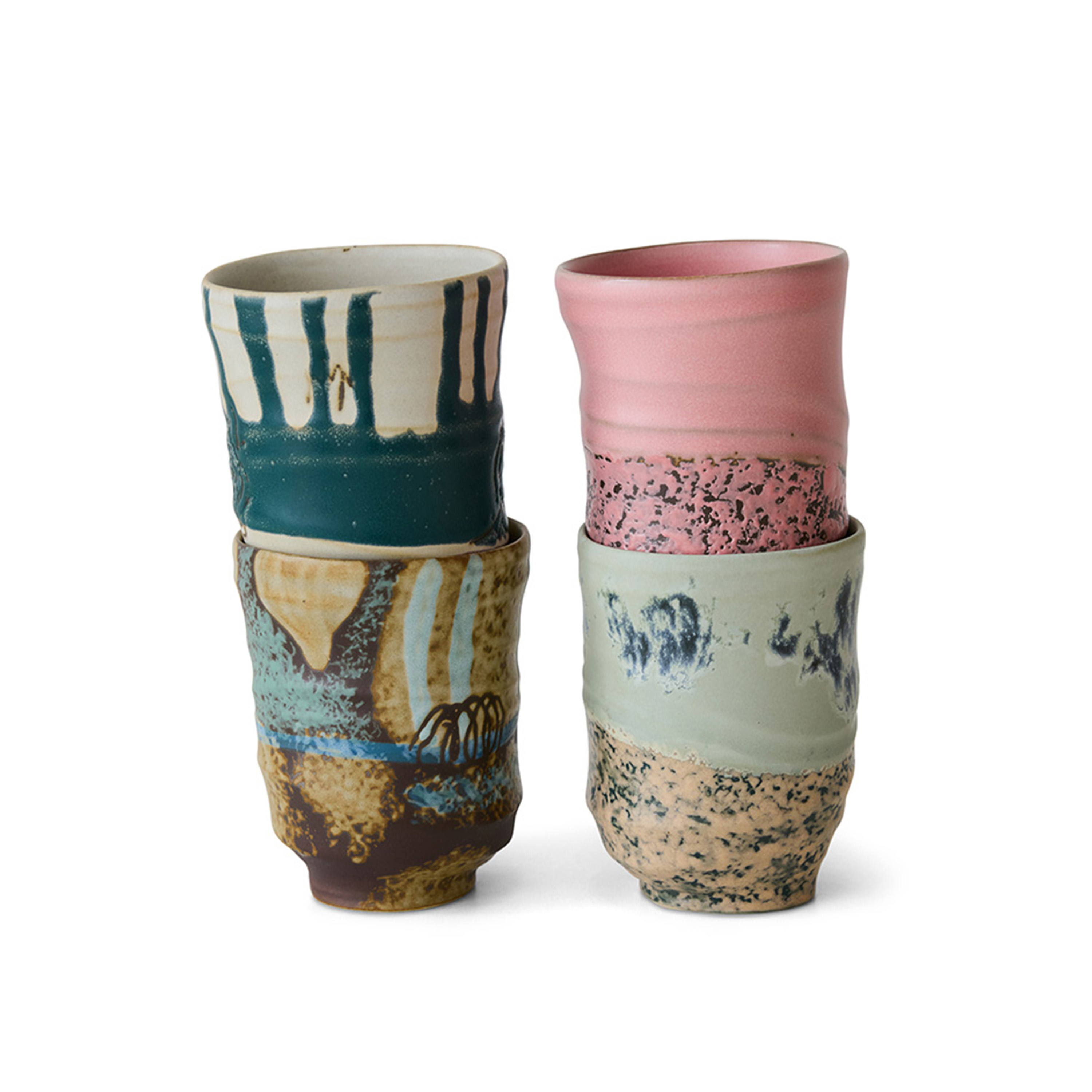 Artist Ceramics Kaffemugg 4-pack