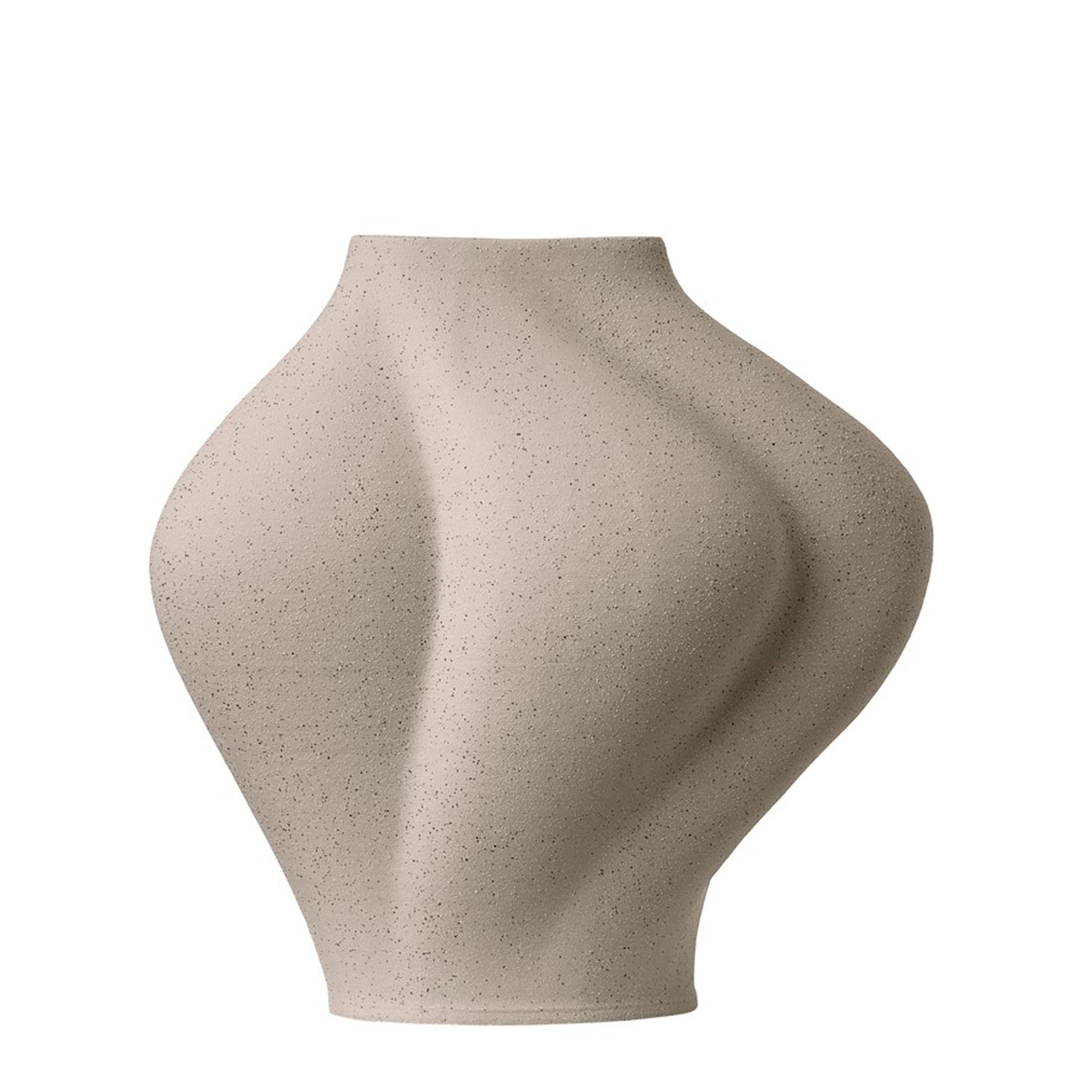 Saltare Vase Taupe Wide