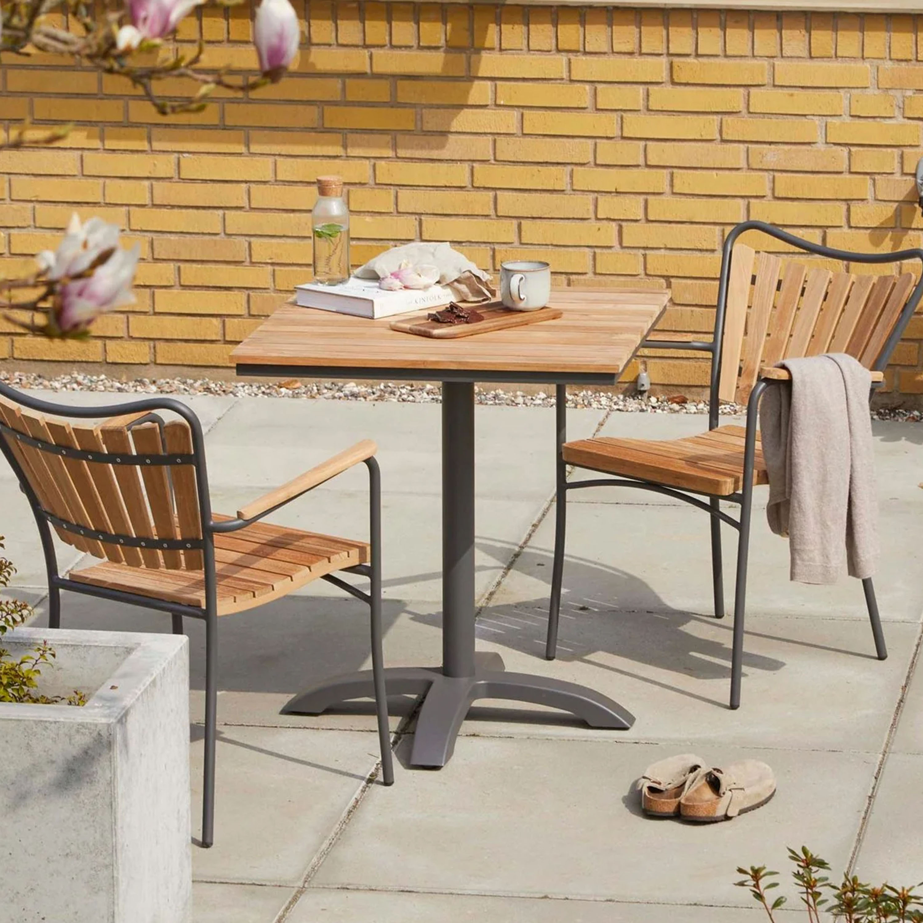 Cinas Mood Café Table Teak 70x70