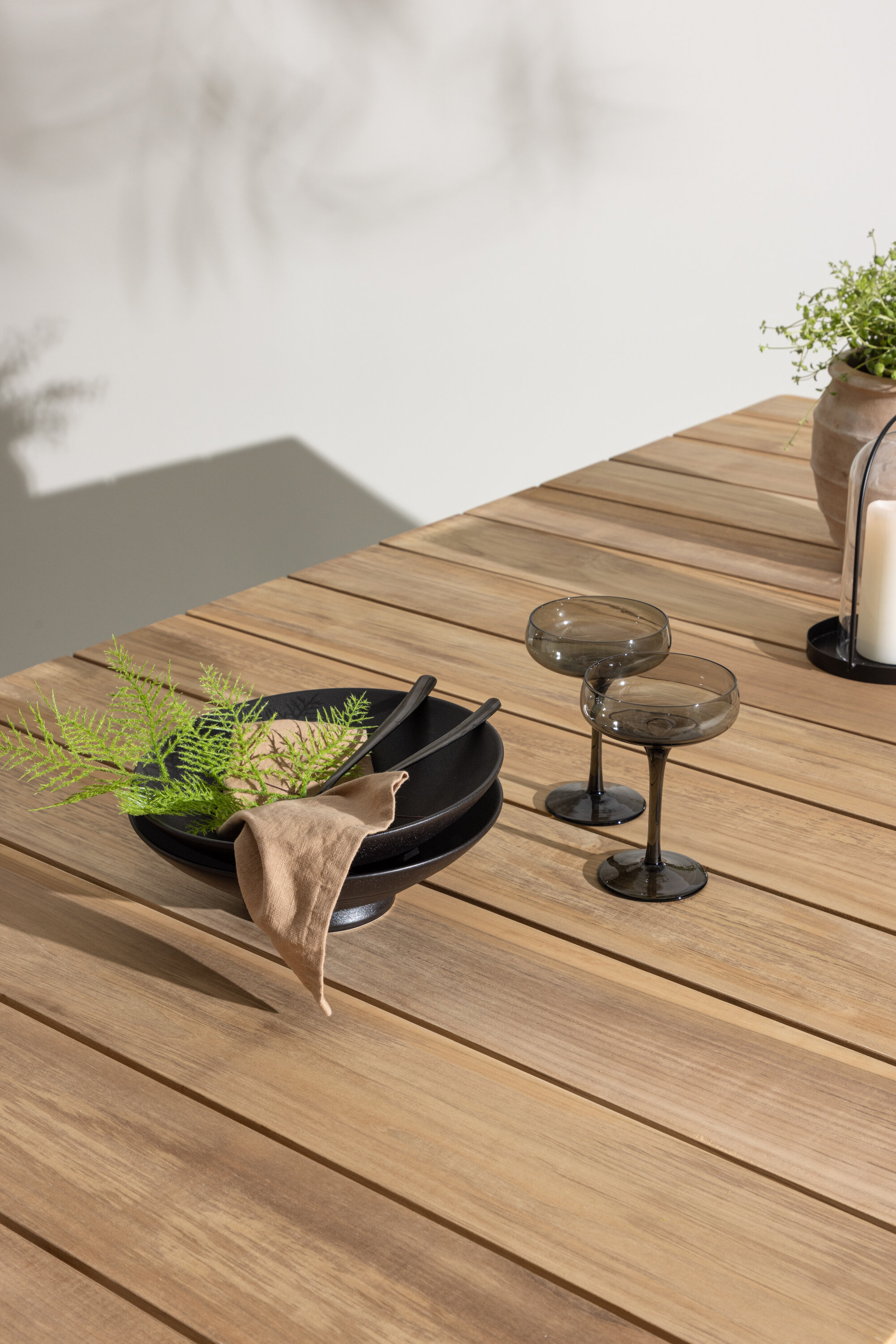 Venture Home Charlie Matbord Vit 210cm