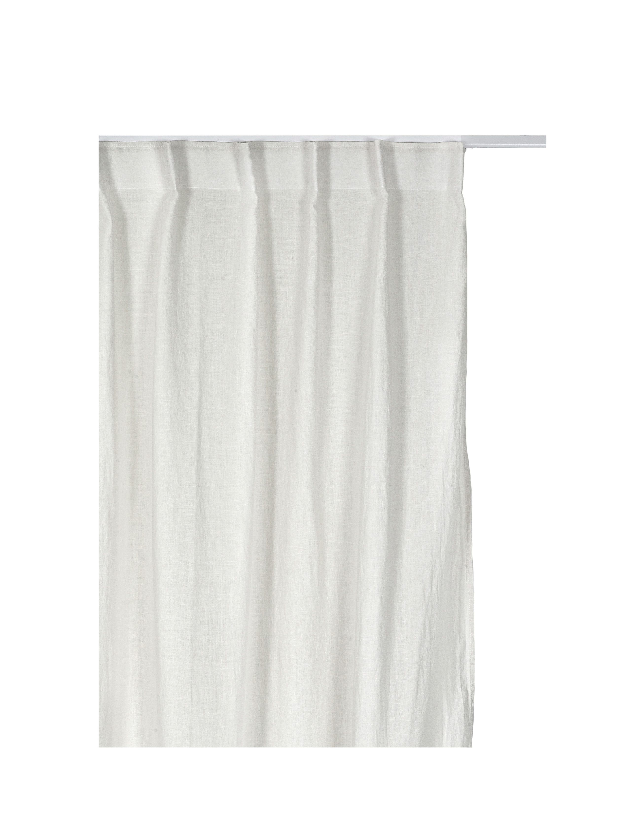 Sunrise Gardinlängd Linne Fog 140x290