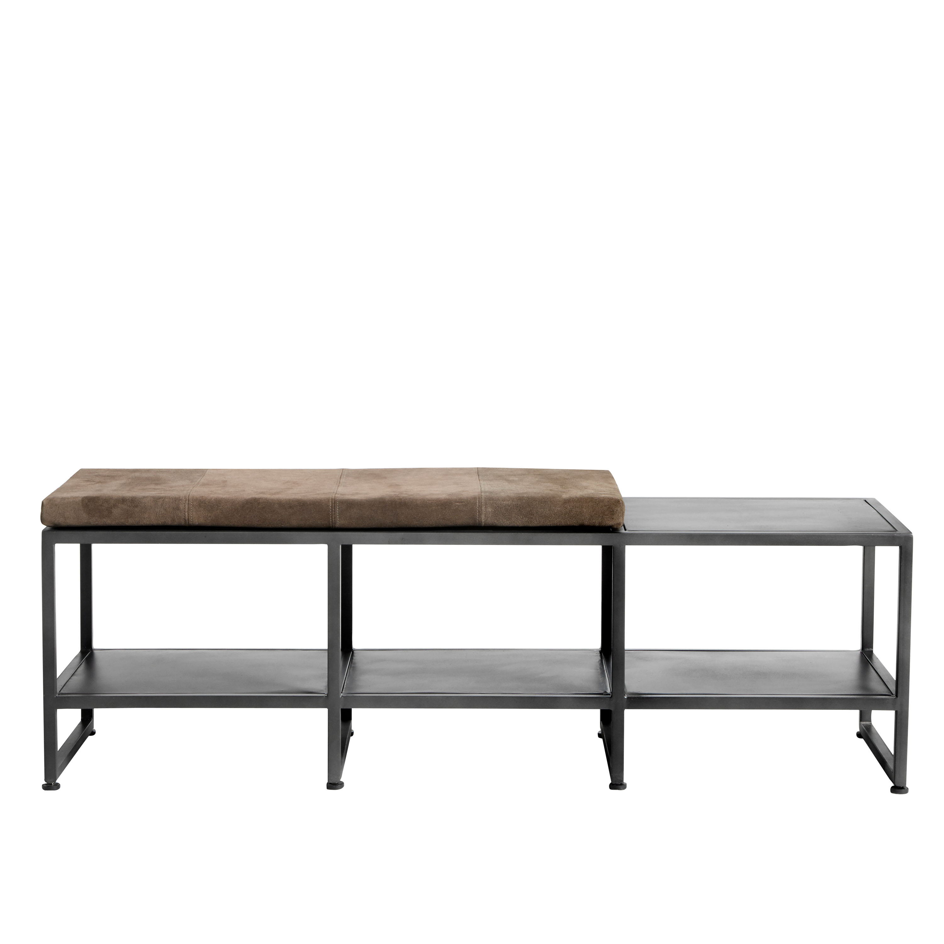 Bronx Bänk Black Iron Large