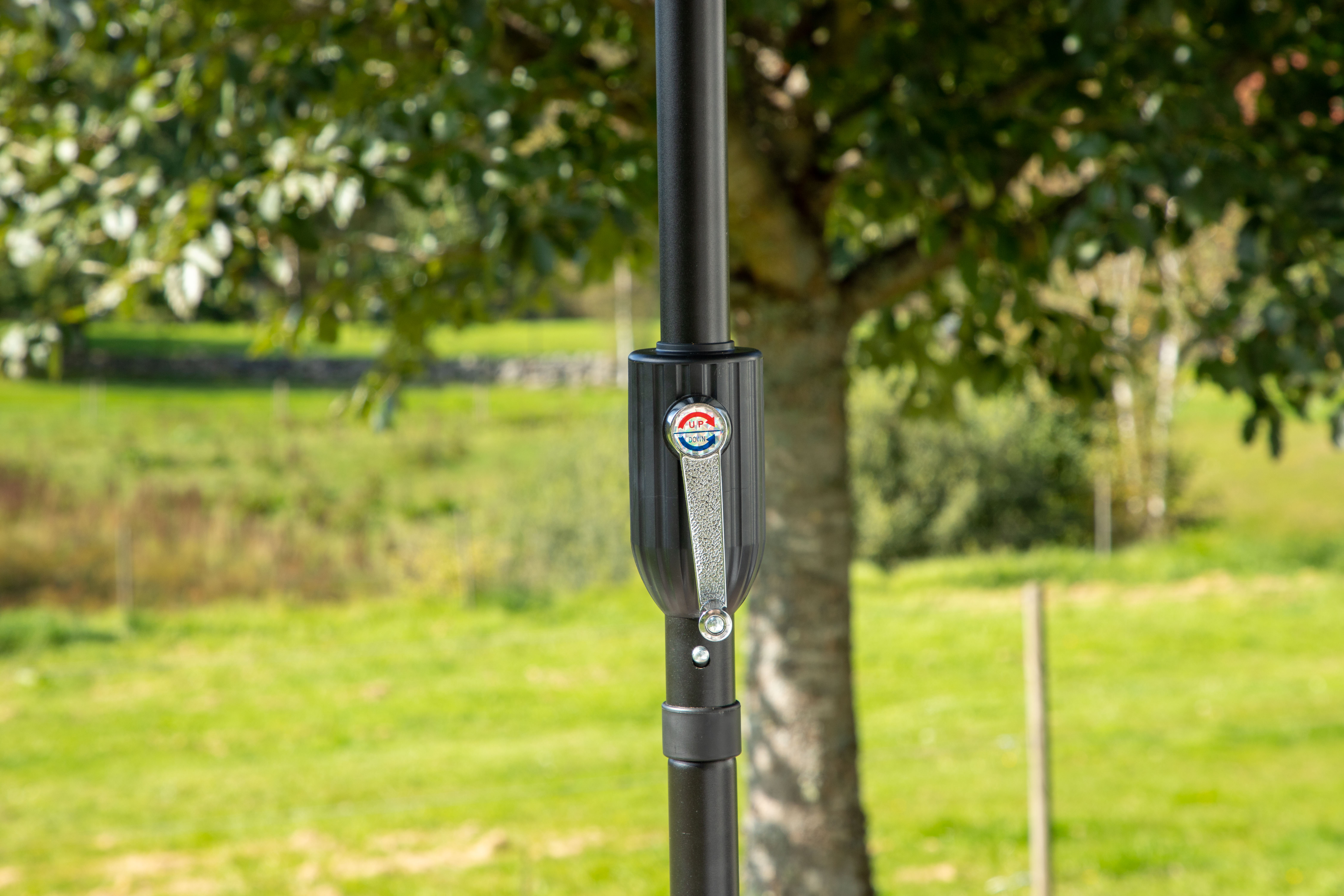 Venture Home Palmetto Parasoll Svart