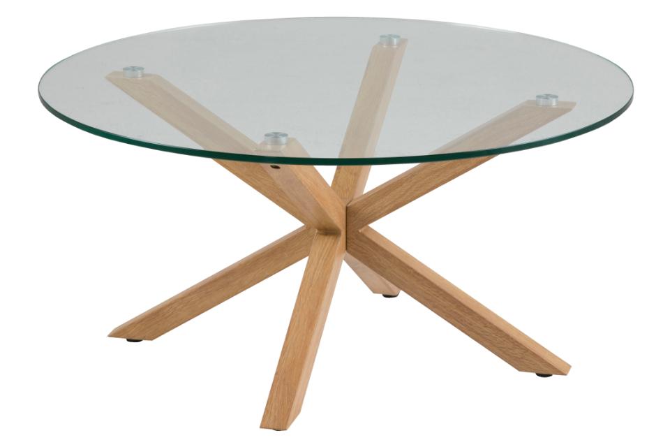 Nordic Home - Lucas Couchtisch Clear/Natur - Bereit