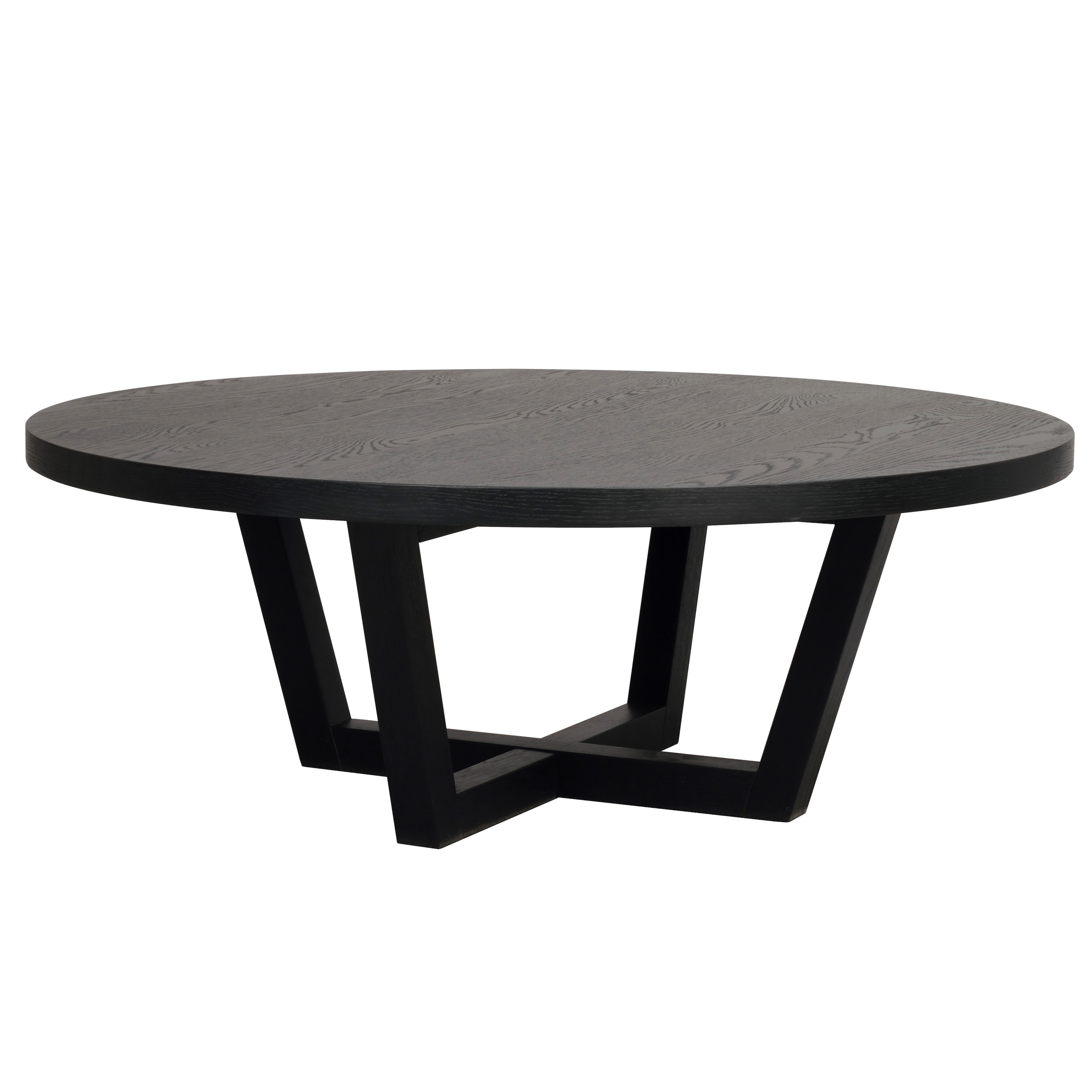 Boxford Soffbord Svart Ø110