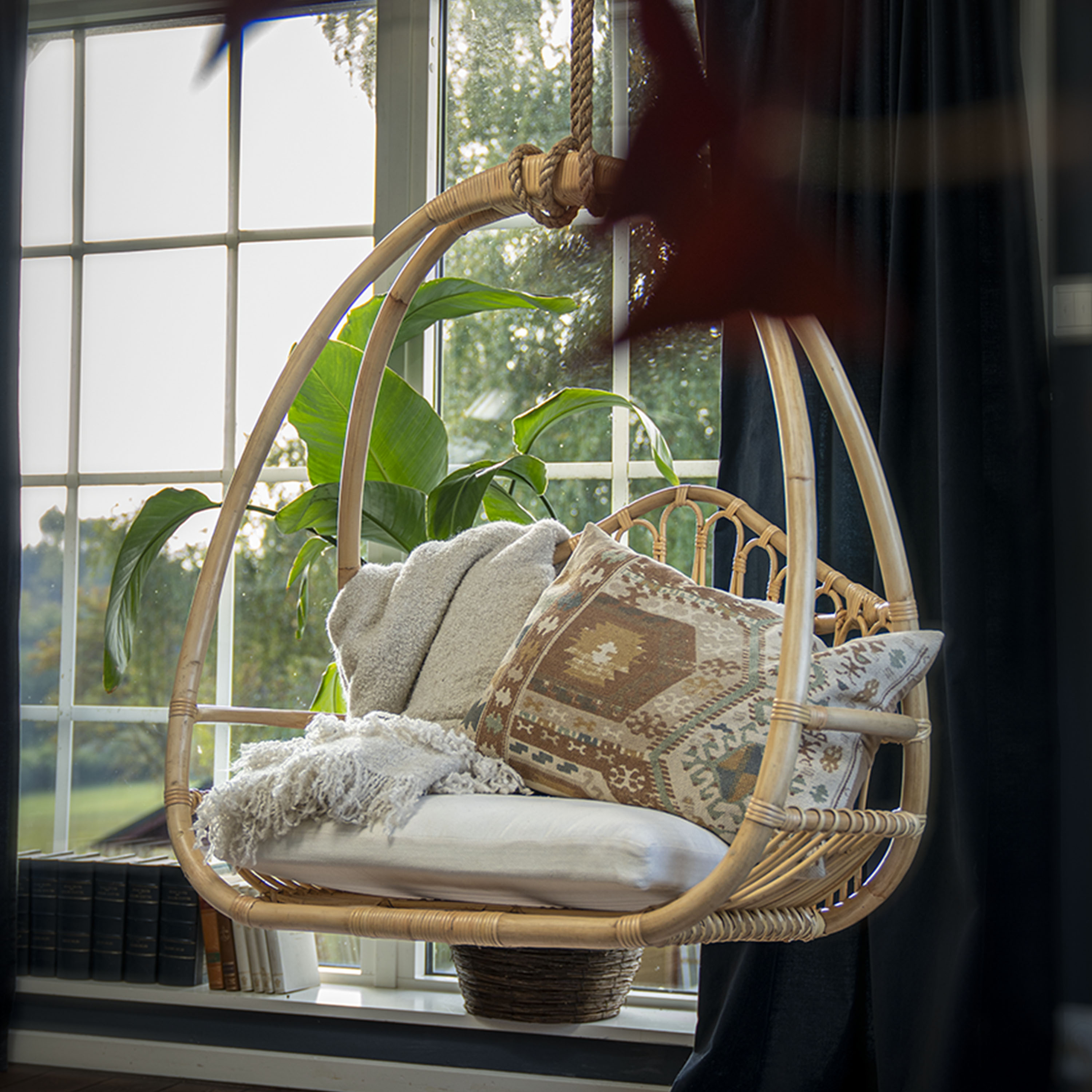 Hillerstorp Alva Hängkorg Natur 103cm