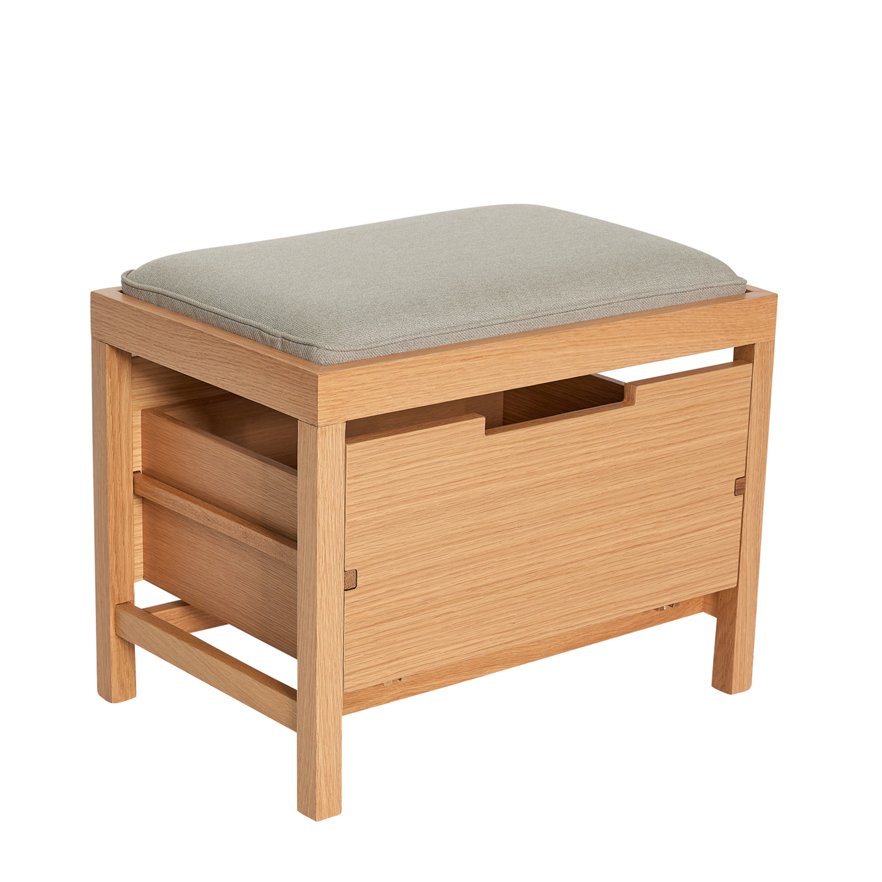 Hübsch Bifi Benk Sand/Natural 60x40