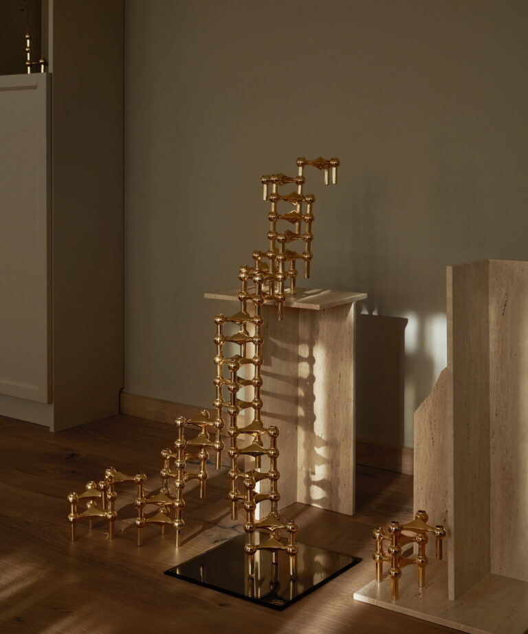 Stoff STOFF Nagel Kynttilänjalka Solid Brass