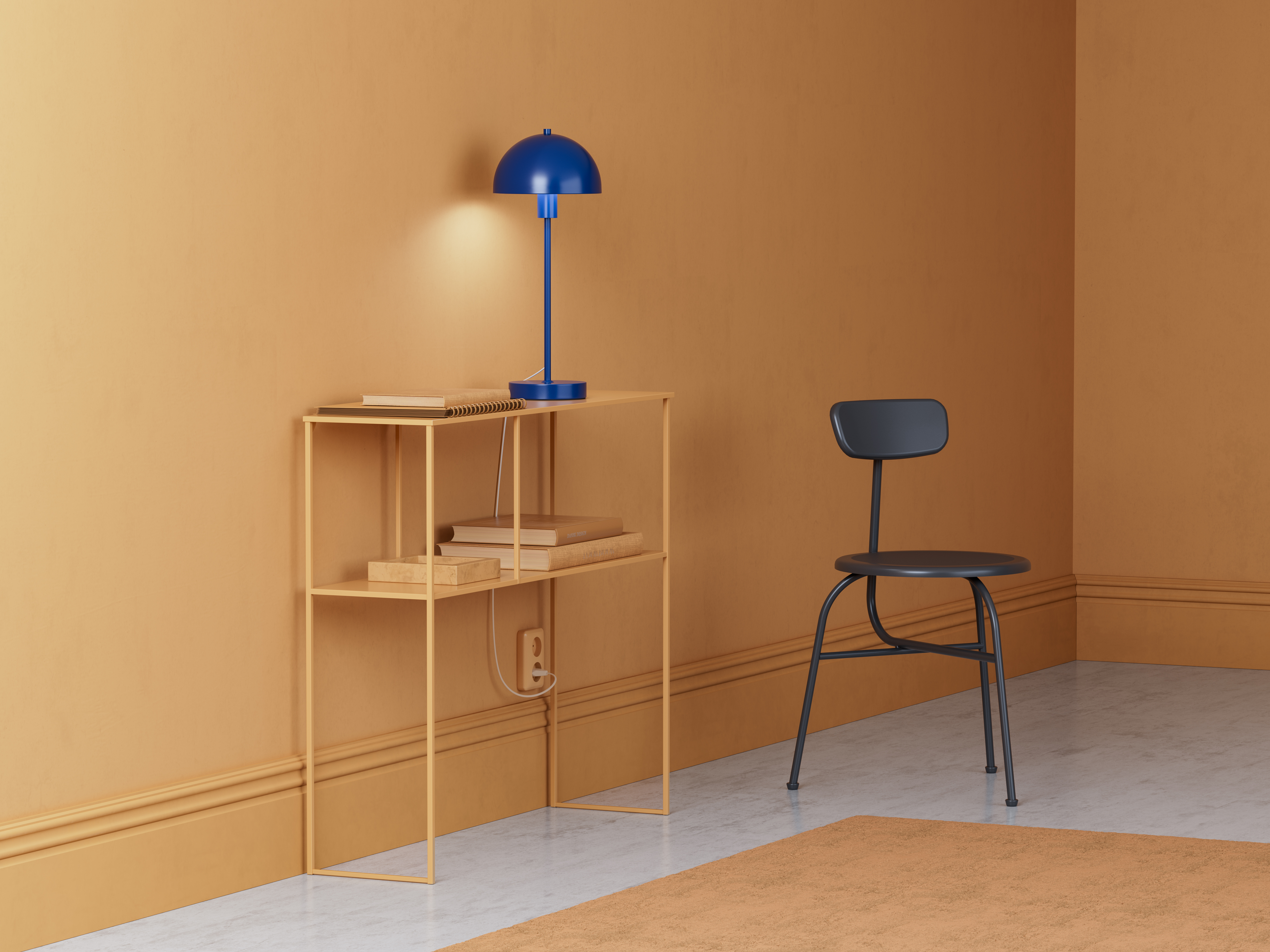 Herstal Vienda Bordslampa Royal Blue