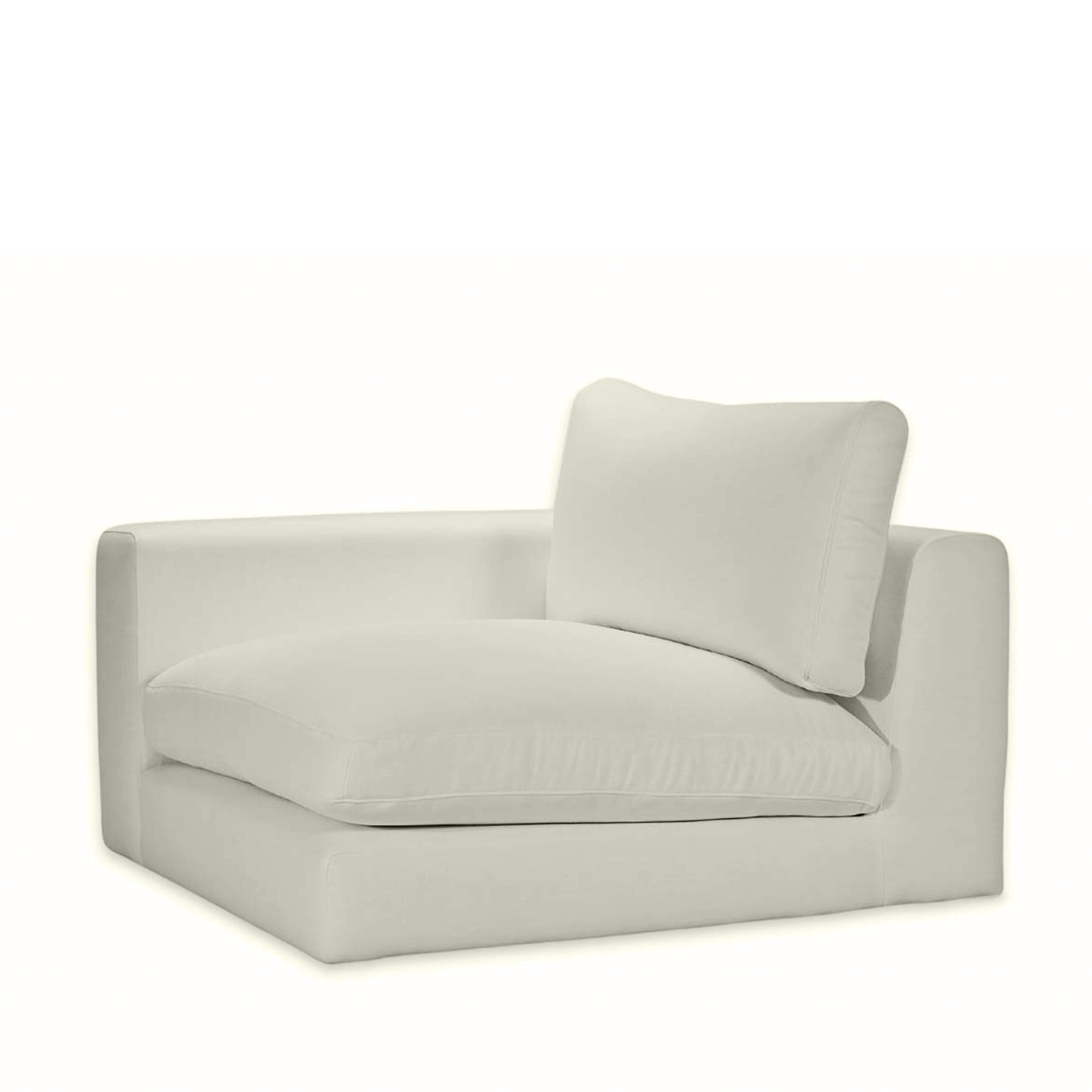 Sleepo Collection Capri 1-seter sofamodul med venstre armlene Beige 107cm