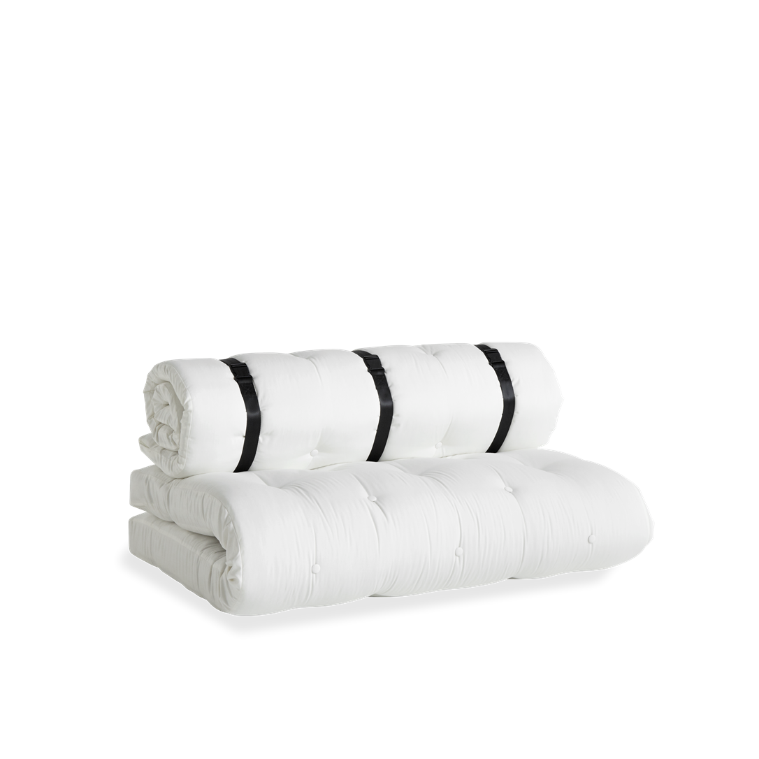 Karup Design - Buckle-Up Outdoor-Tagesbett Weiß 140cm - Outdoor Sitzpuff