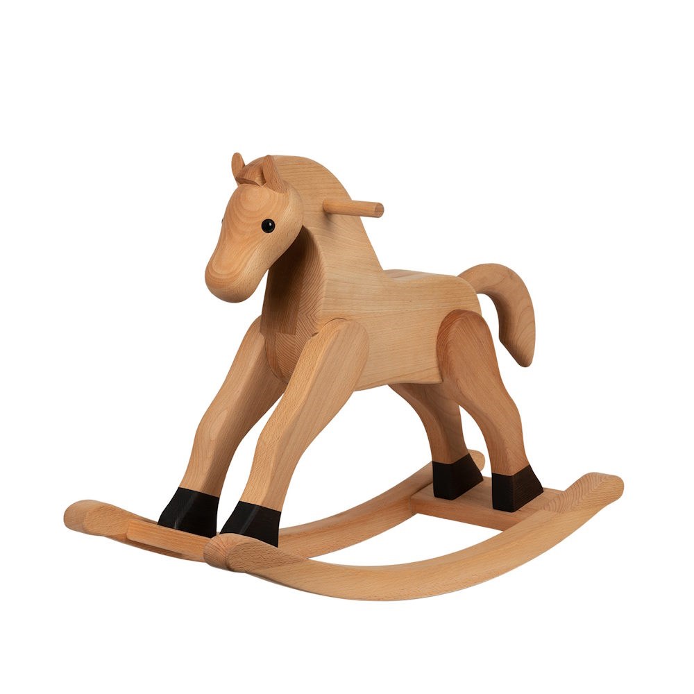 Spring Copenhagen - The Rocking Horse Gunghäst Ek 51cm - Trä