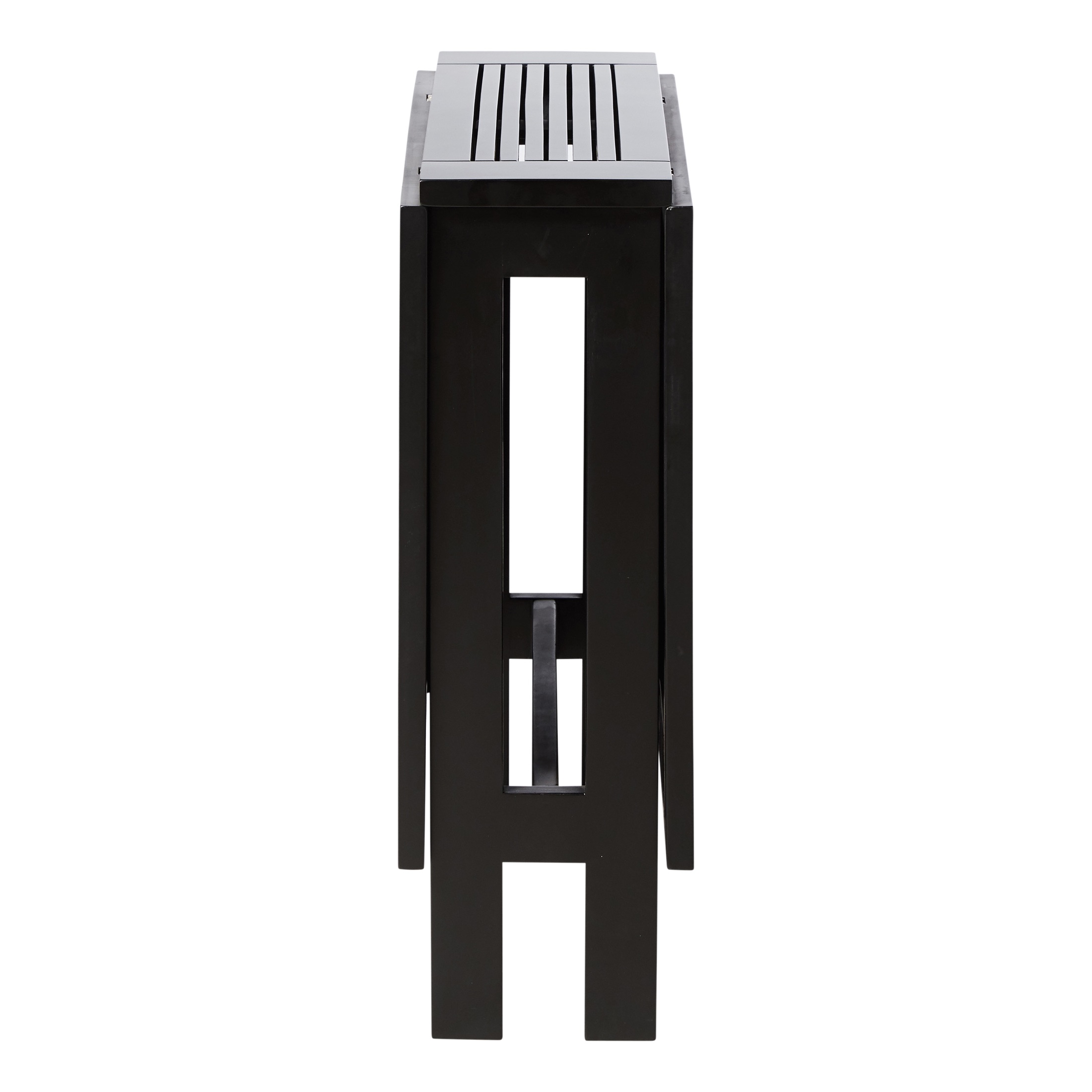 Cinas Butterfly Parvekepöytä Musta Mahonki 130 cm