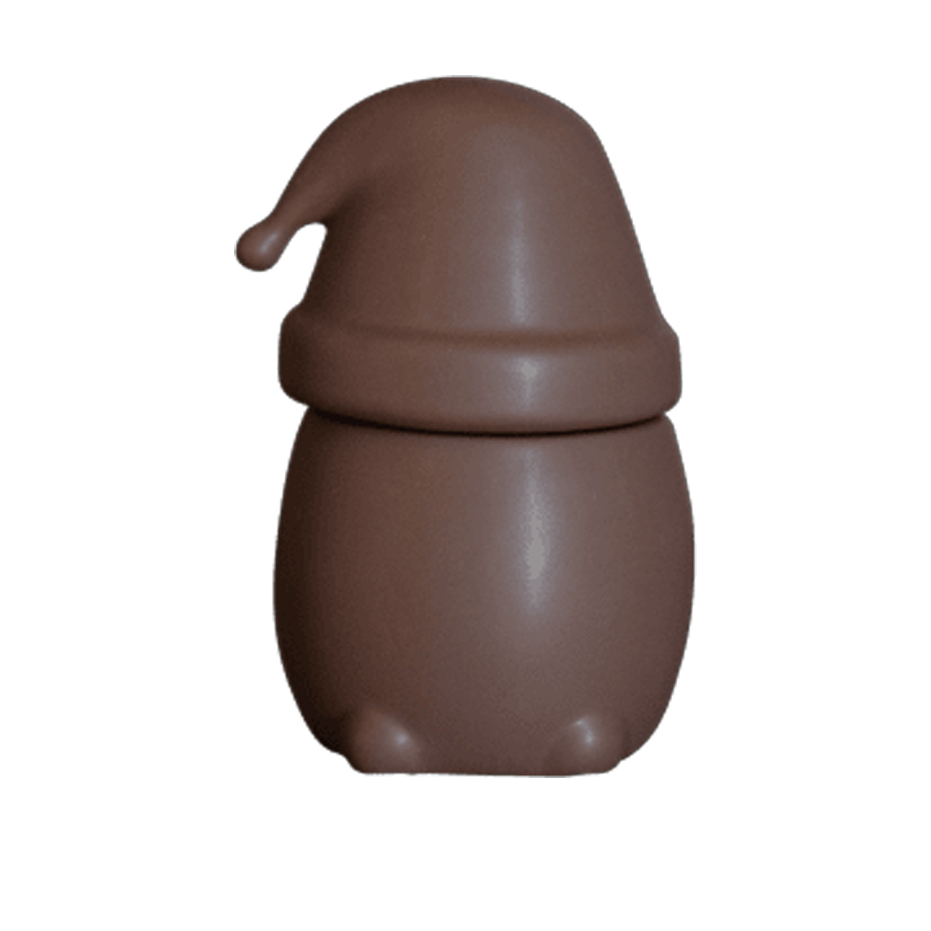 Eating Santa Burk Maroon Large