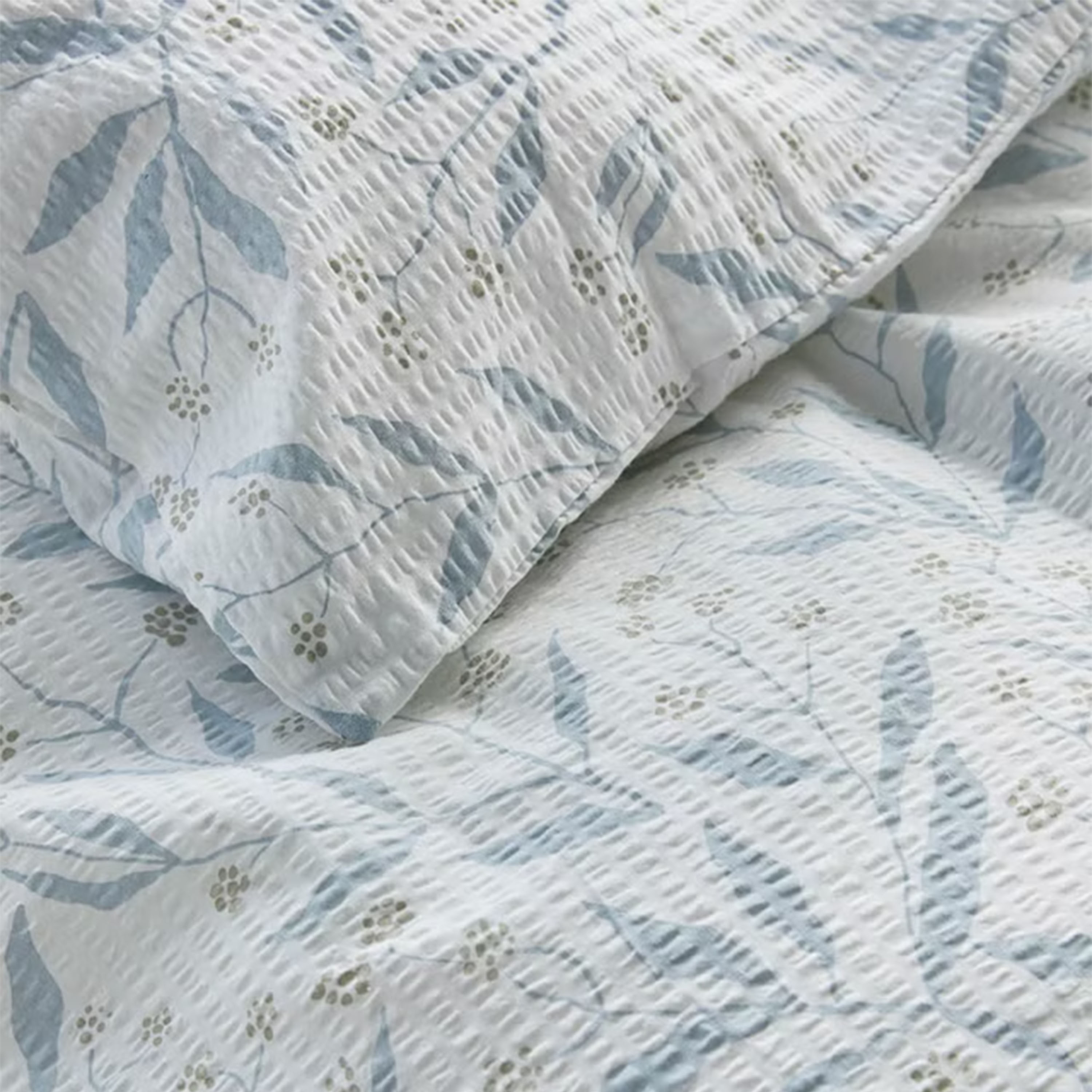 Høie Thale 2-del Påslakanset Krepp Dämpad Blå