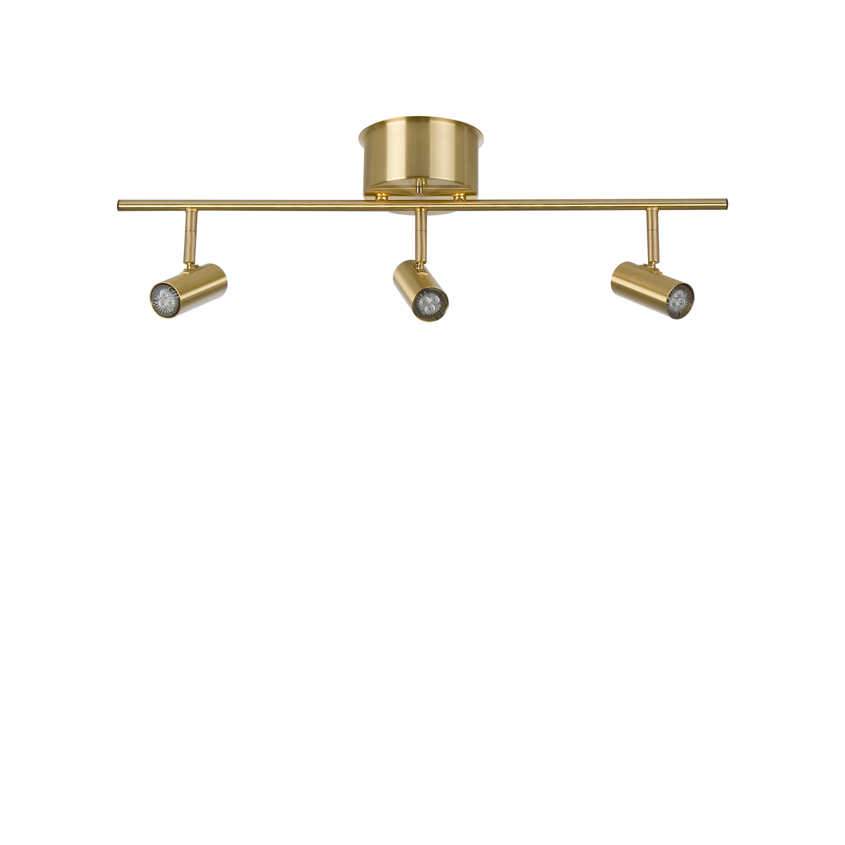 Belid - Cato Schiene 3 Spotlight LED Deckenleuchte Messing - Gold - Deckenleuchten