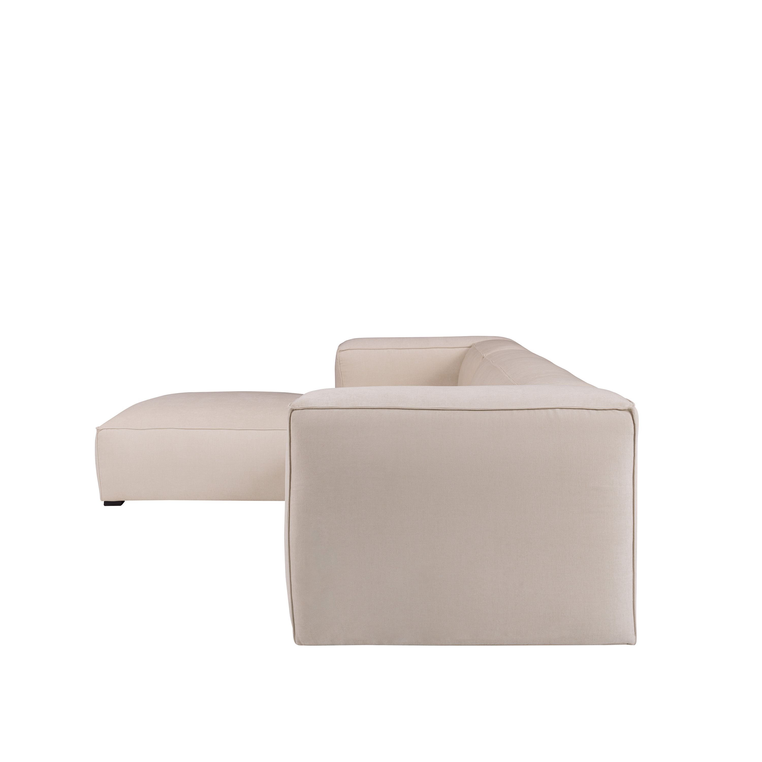 Sleepo Collection Luca Divaanisohva Vasen Creme 309cm