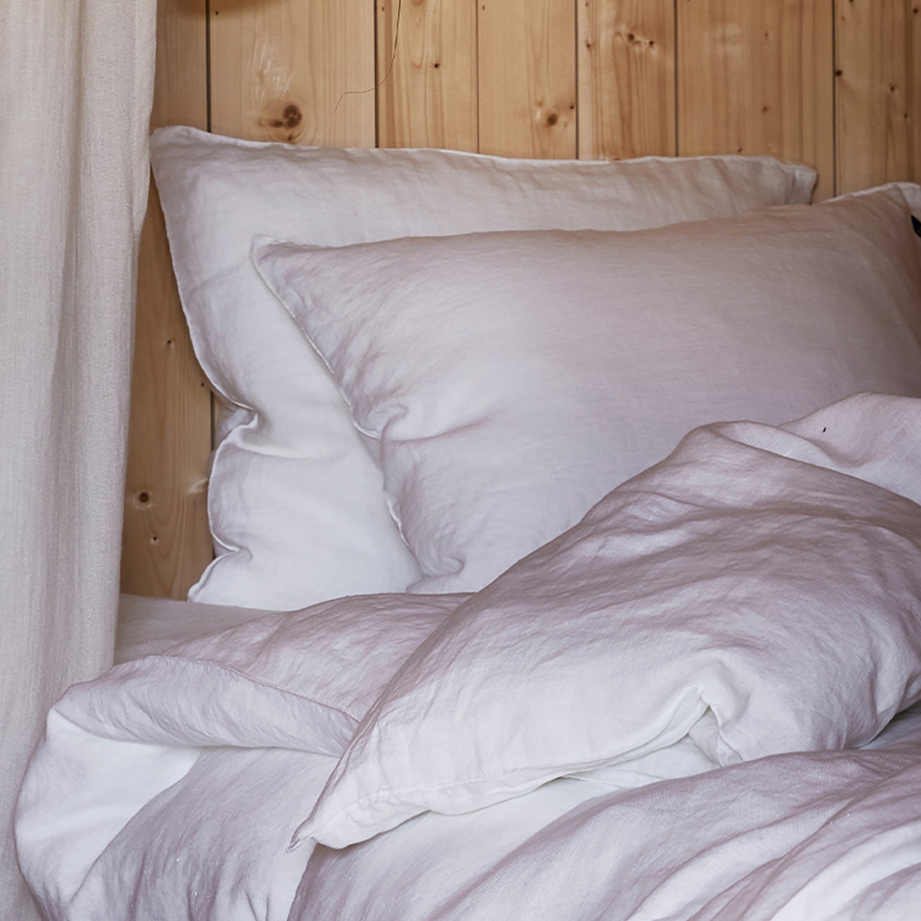 Himla Sunrise Örngott Linne White 50x60