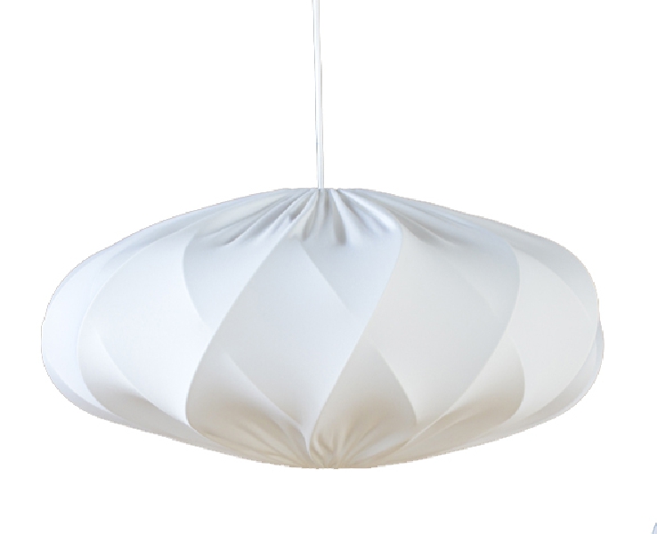 Twister Elips Lampskärm Stretch Vit Lyx 65