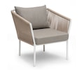 Lersund Fåtölj Vit/Beige