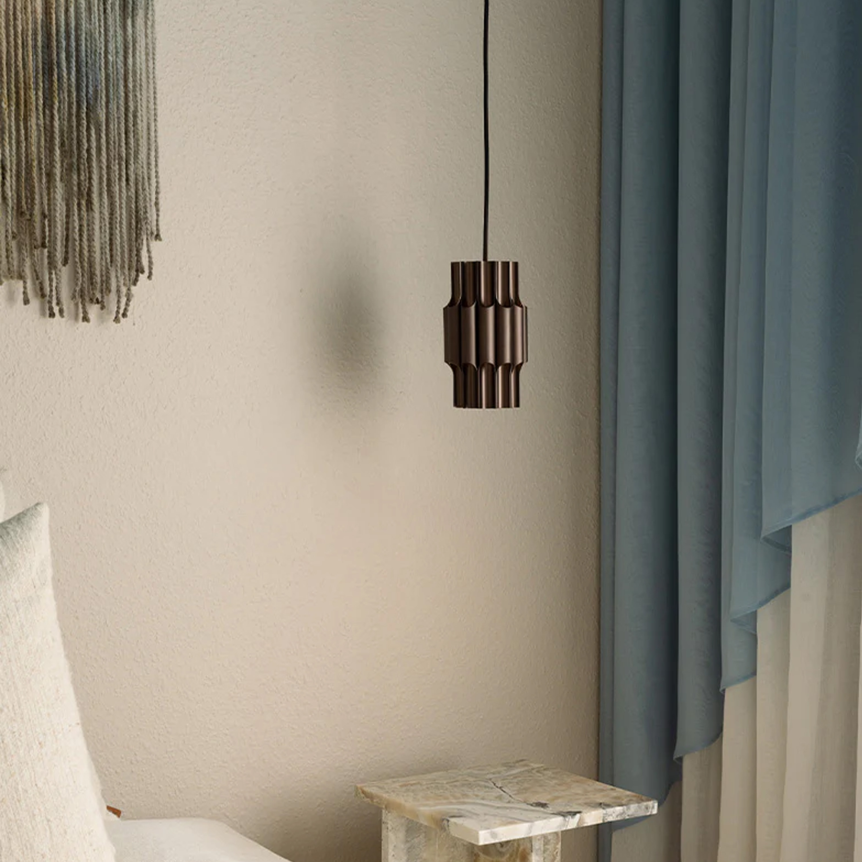 LYFA Pan Taklampe Bronse 12cm