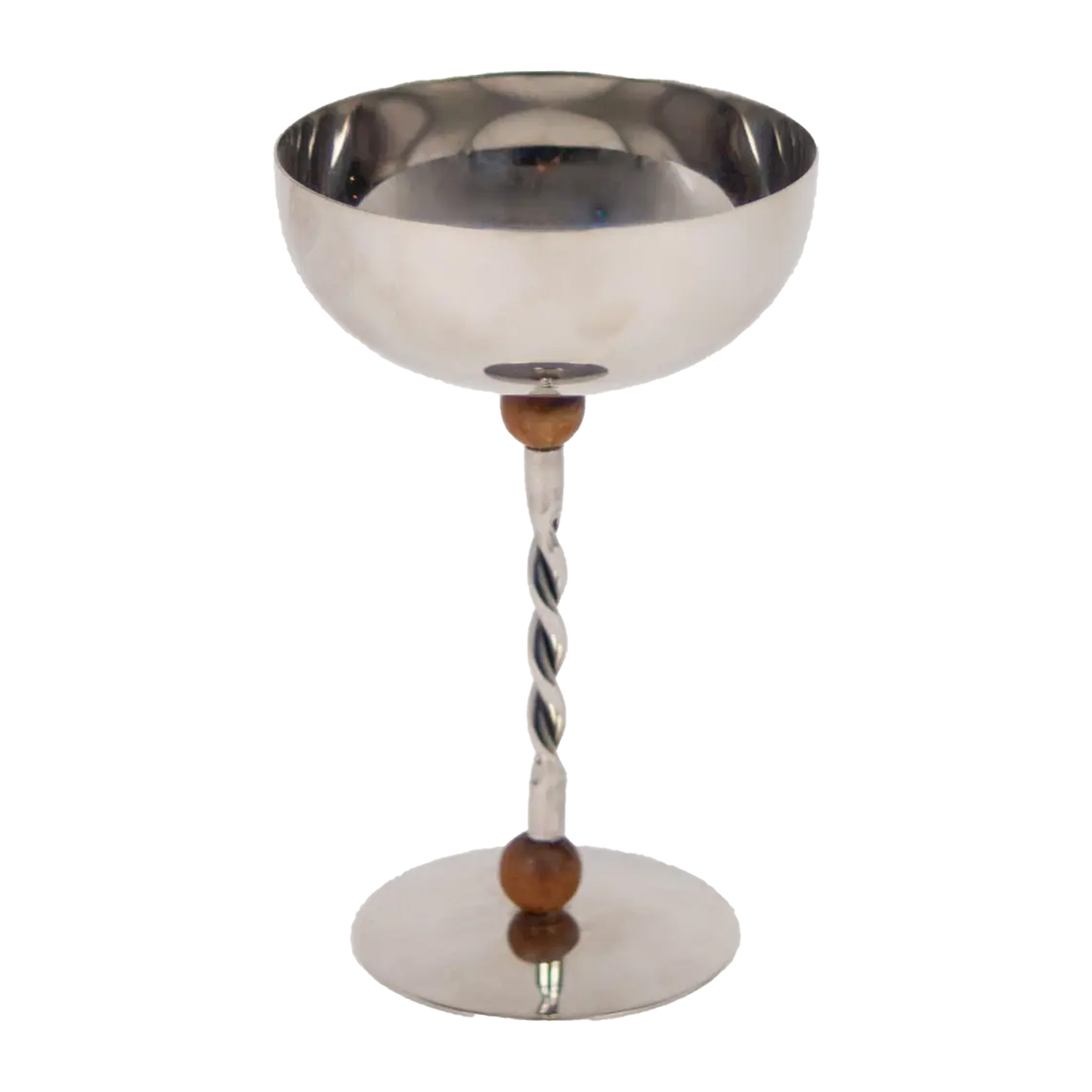 Resin skål sølv 13x10