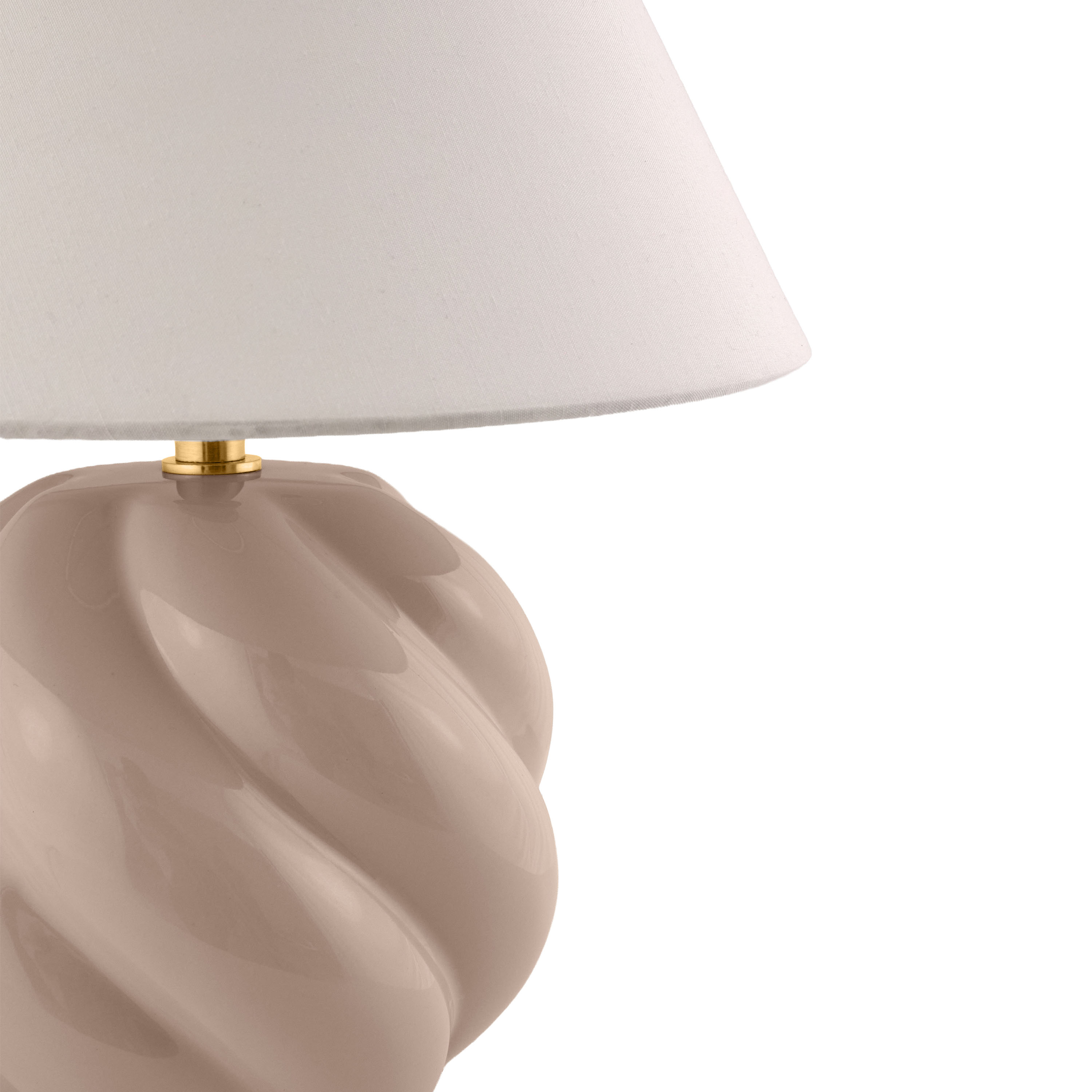 Globen Lighting Dahlia Pöytävalaisin Beige 24cm
