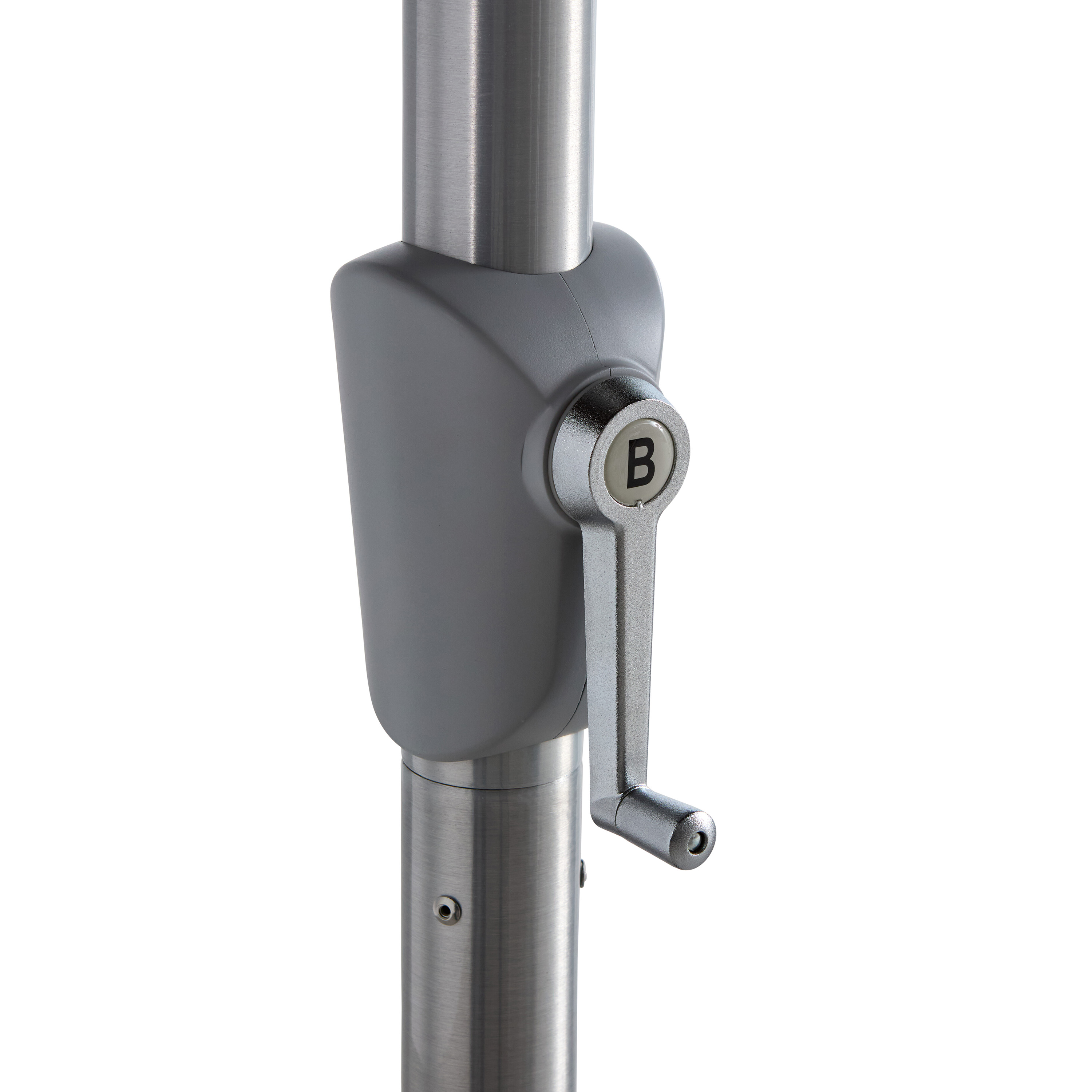 Brafab Abriola Parasoll Charcoal Black 330cm