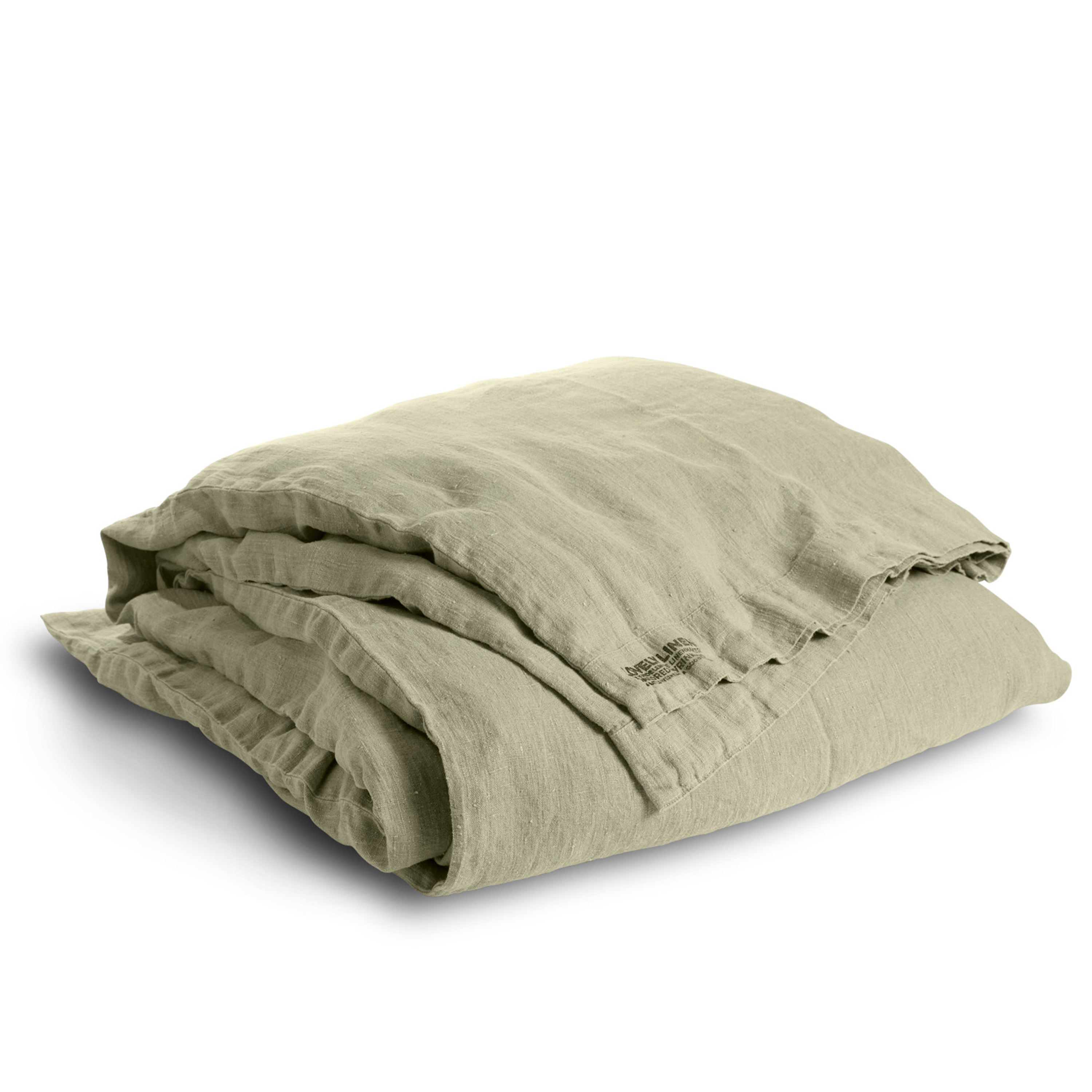 Påslakan Linne Avocado Dubbel