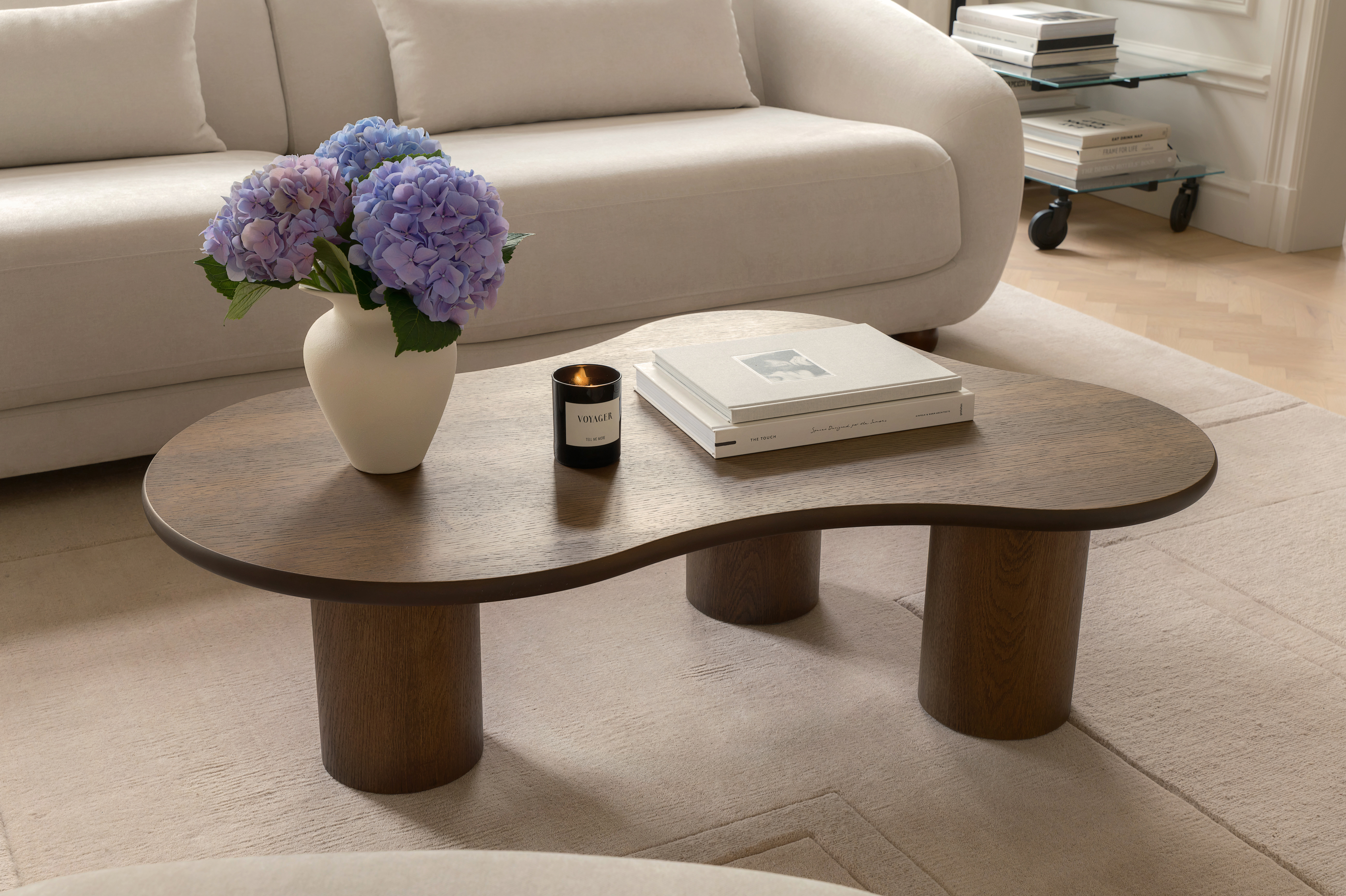 Sleepo Collection Mocha Soffbord Brunbetsad 120cm