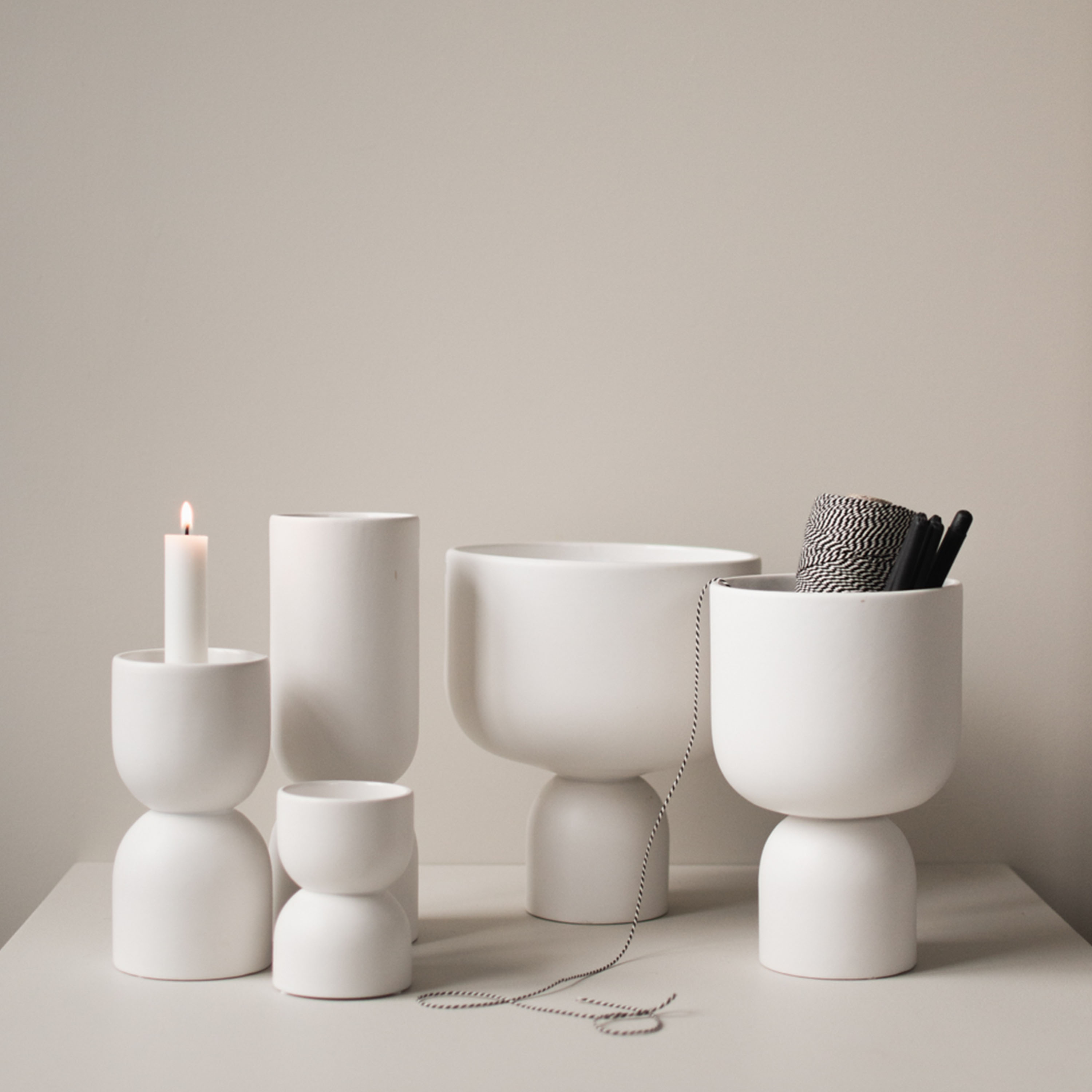 DBKD Post Kruka White Large