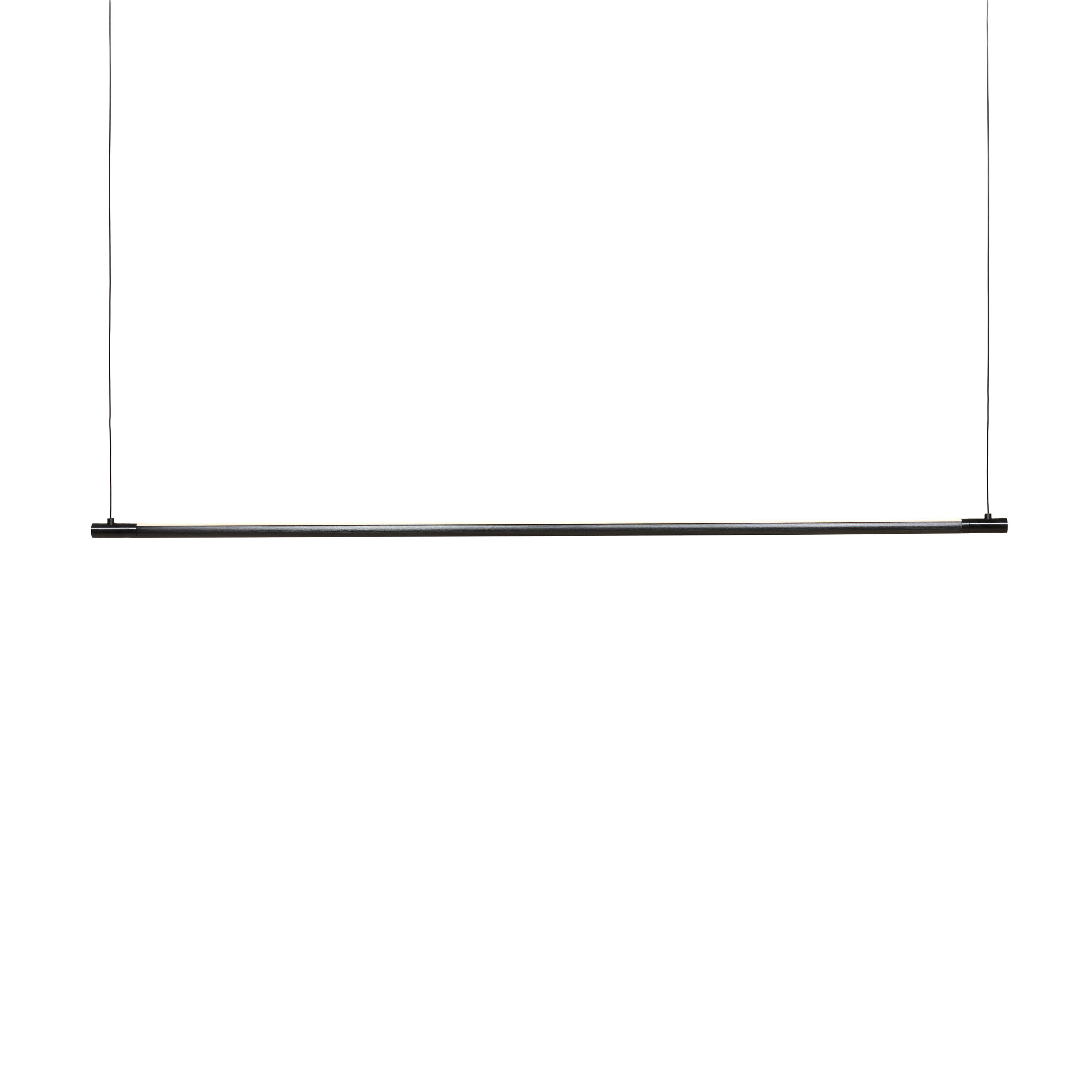Straw Taklampa Black 150cm