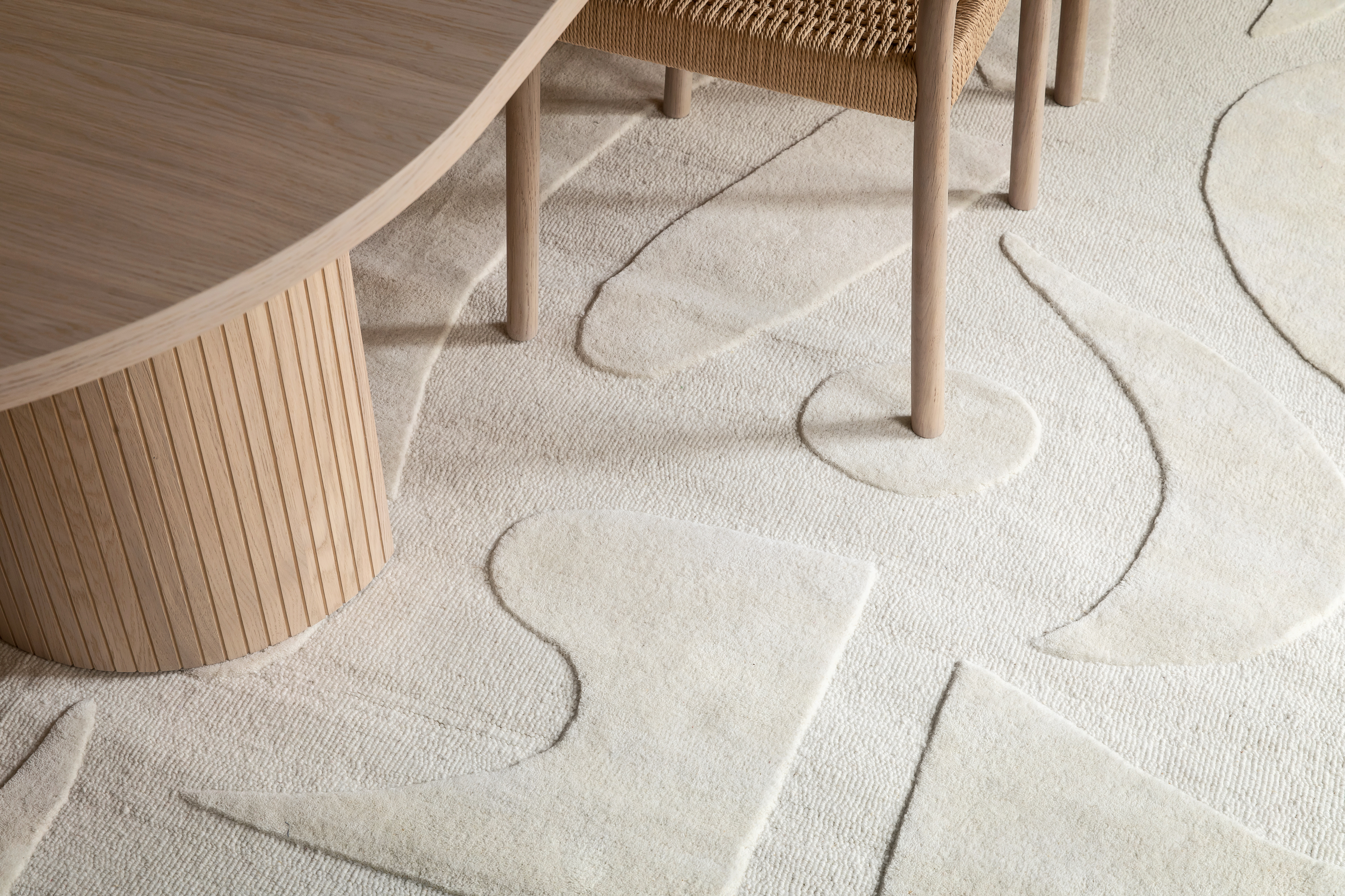 Classic Collection Vivid Wollteppich Off White 250x350