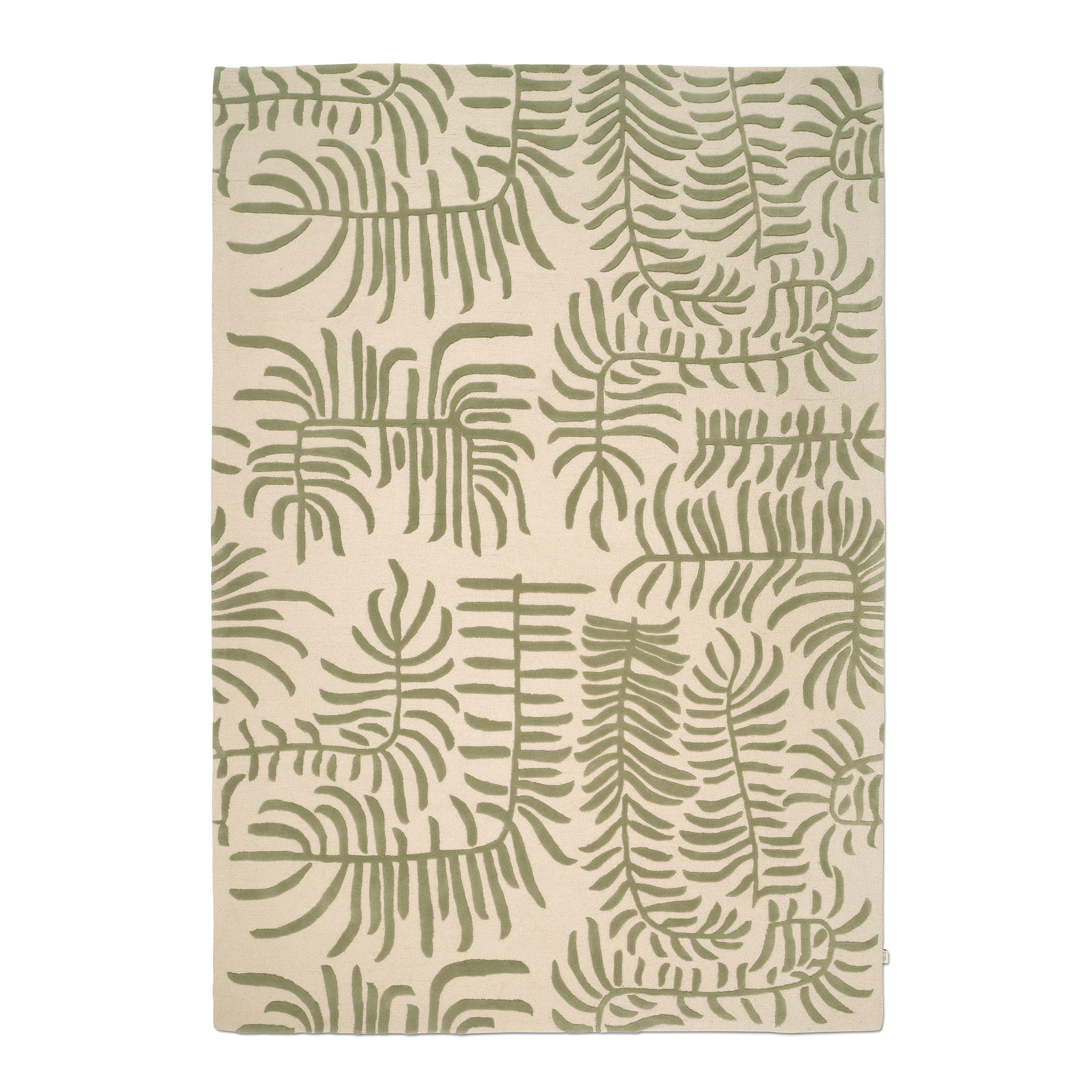 Classic Collection - Palma Teppich Grün 250x350 - Wollteppiche