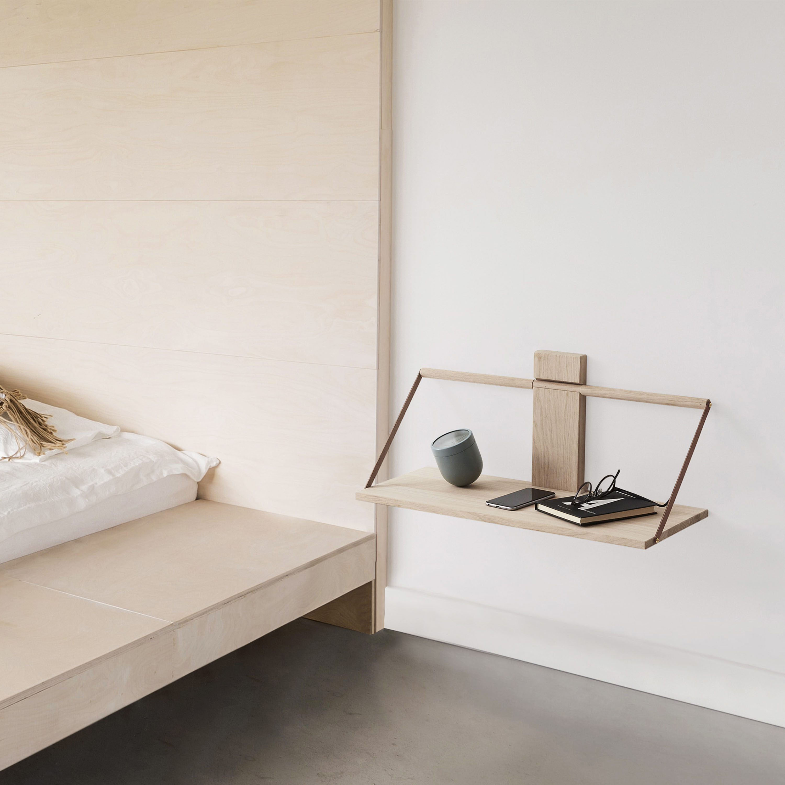 Andersen Furniture Wood Wall Seinähylly Tammi Large